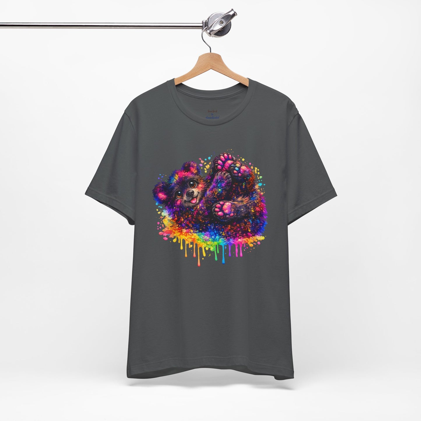 Watercolor Wildlife Bear Cub T-Shirt