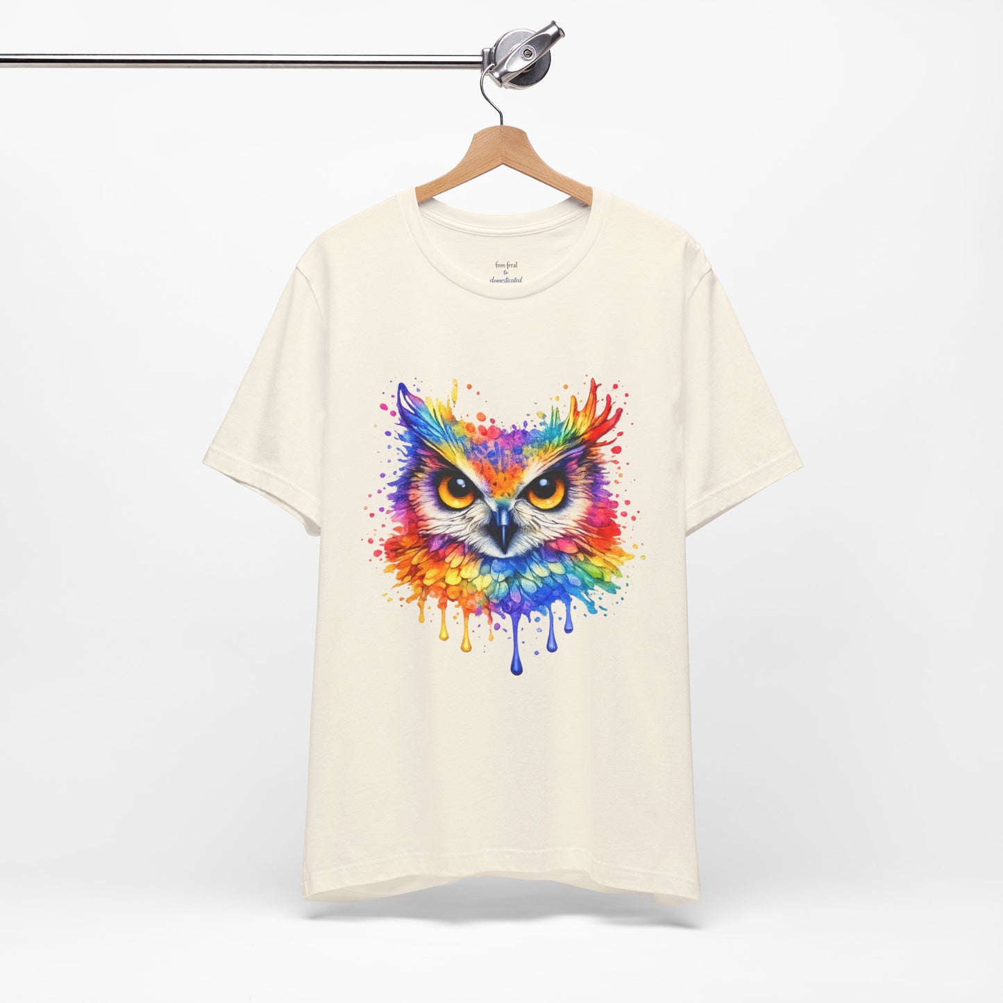 Watercolor Wildlife Owl T-Shirt