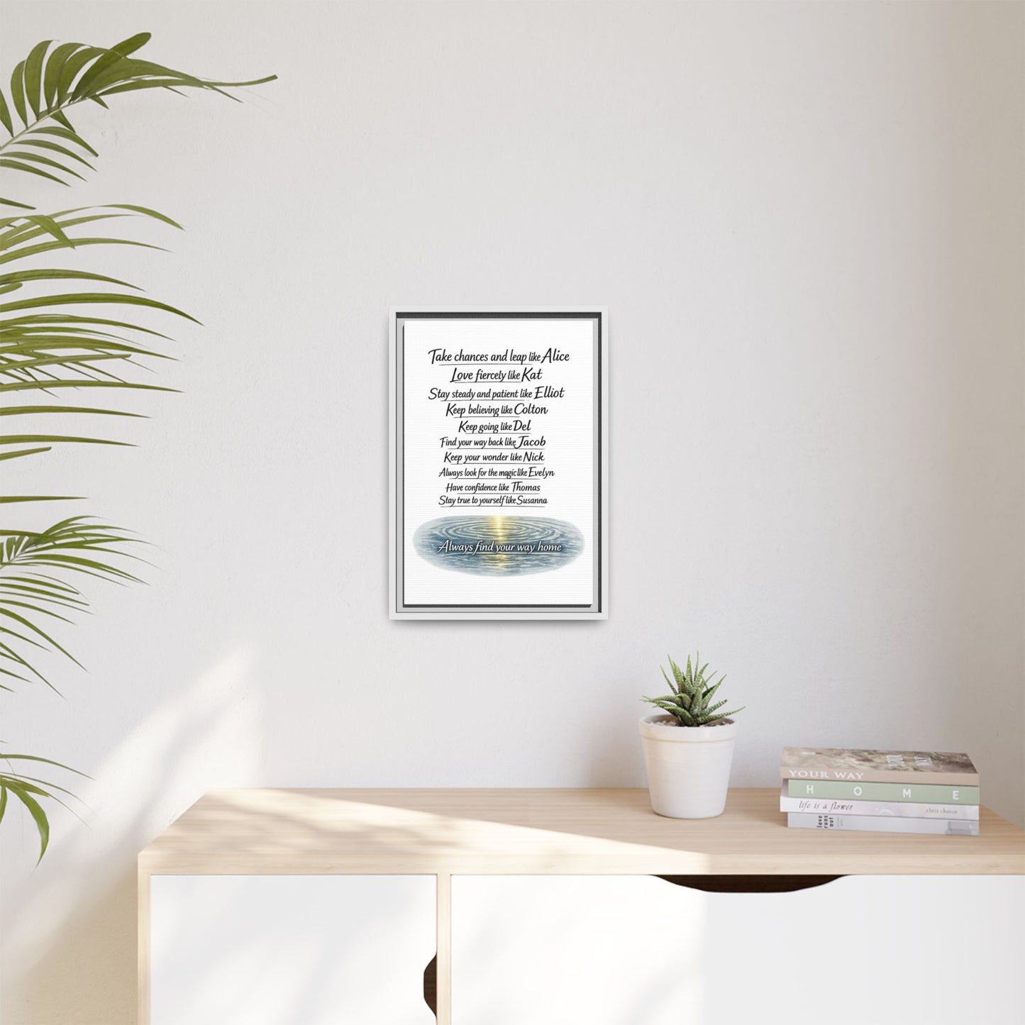 Find Your Way | Matte Canvas, Framed