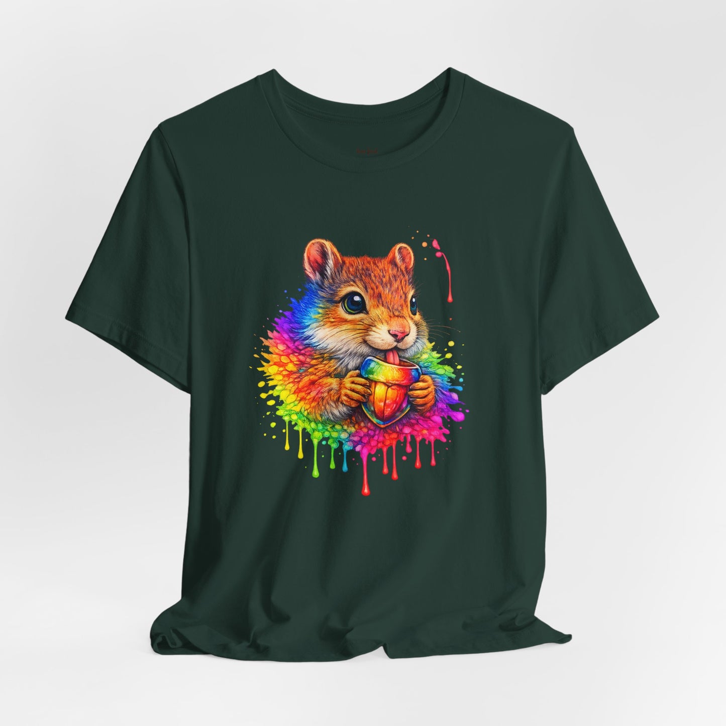 Watercolor Wildlife Squirrel T-Shirt