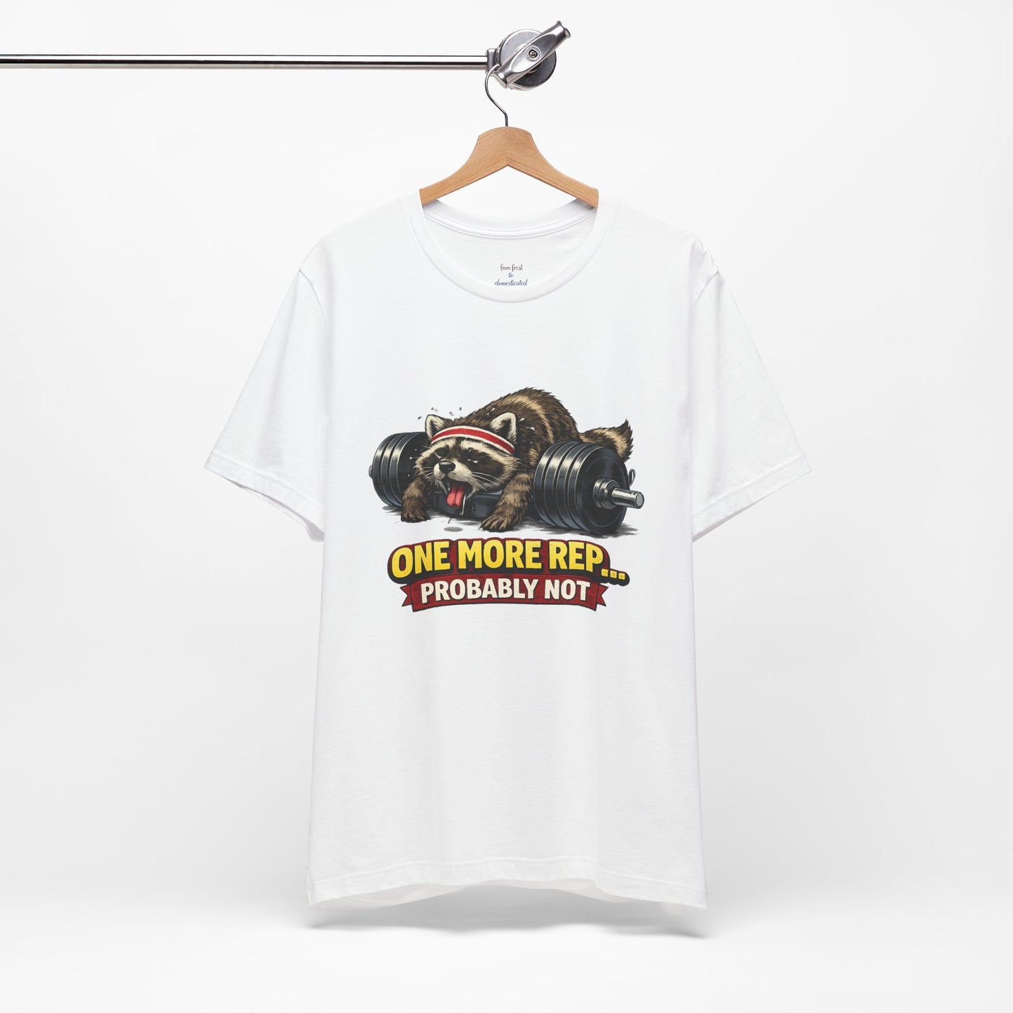 One More Rep Raccoon T-shirt