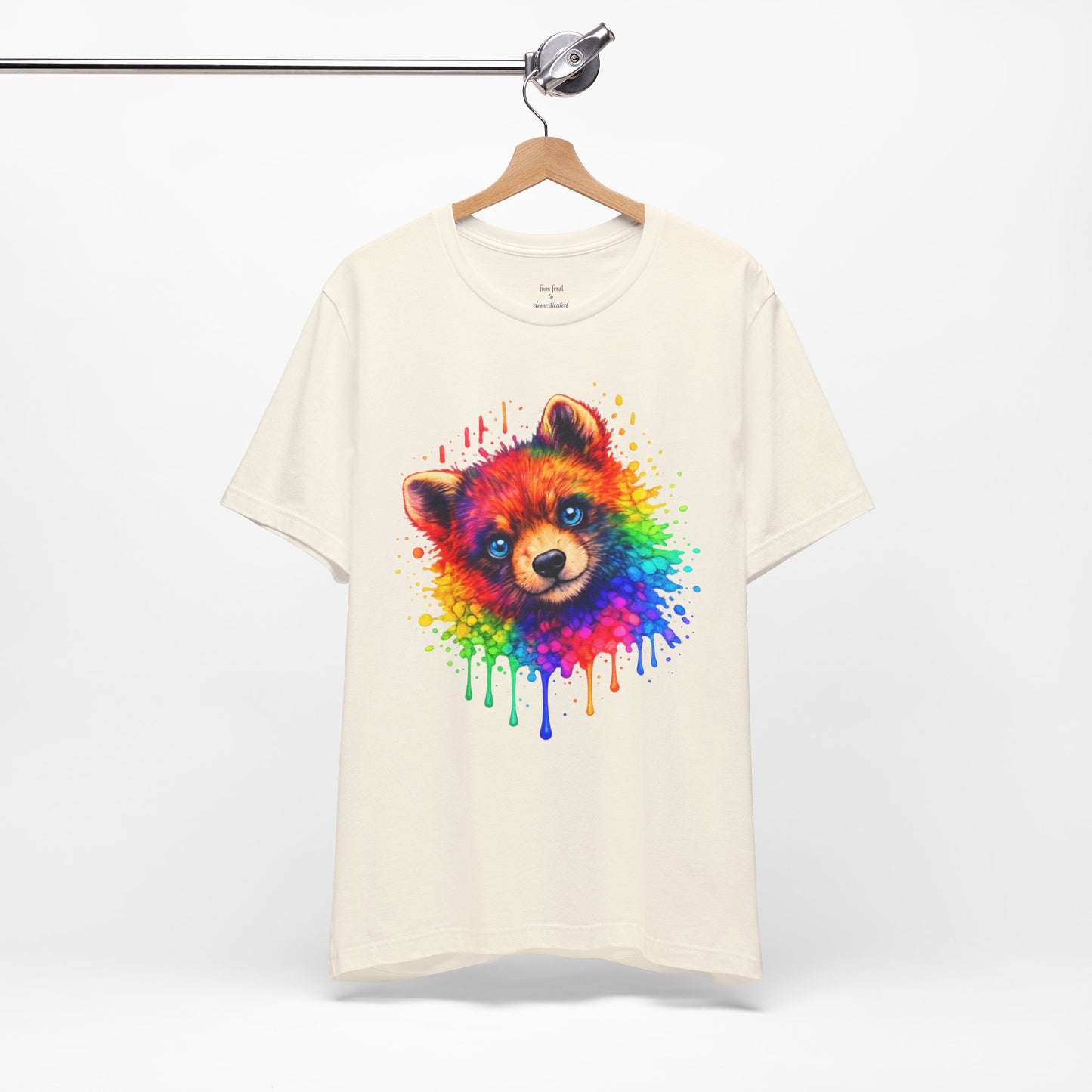 Watercolor Wildlife Bear Cub T-Shirt