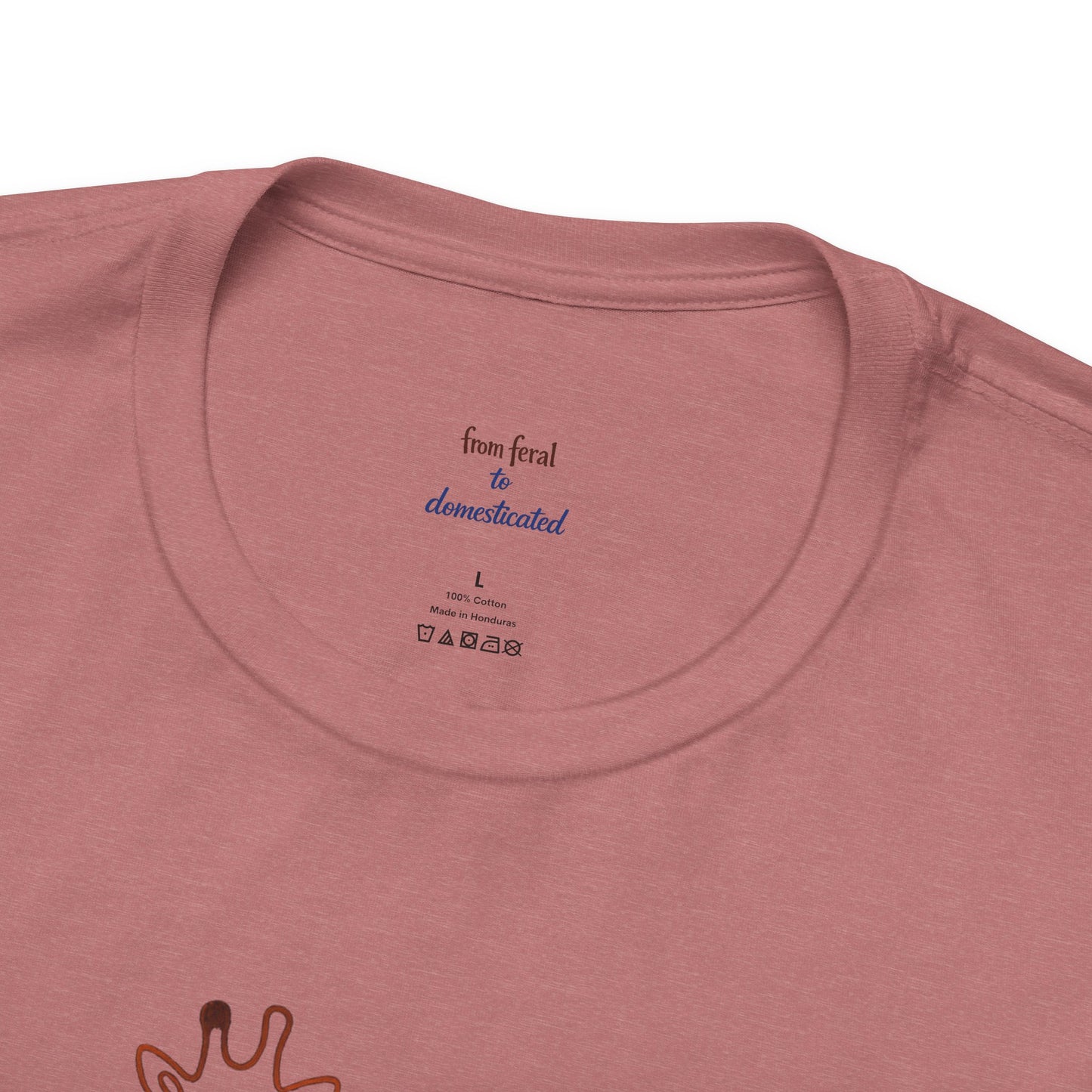 Giraffe Sunset Tee — Minimal Line Art Safari T-Shirt