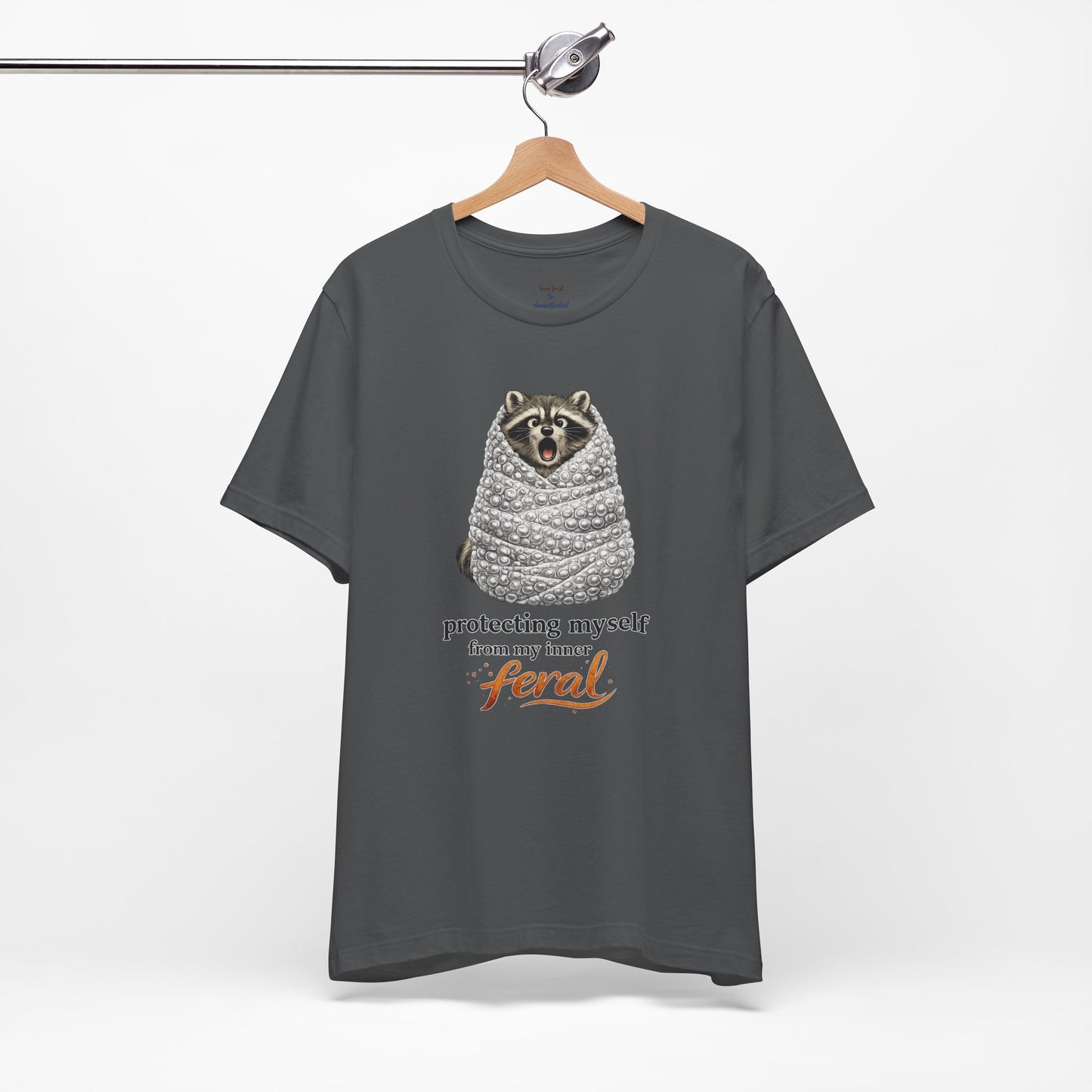 Bubble Wrapped Raccoon T-shirt