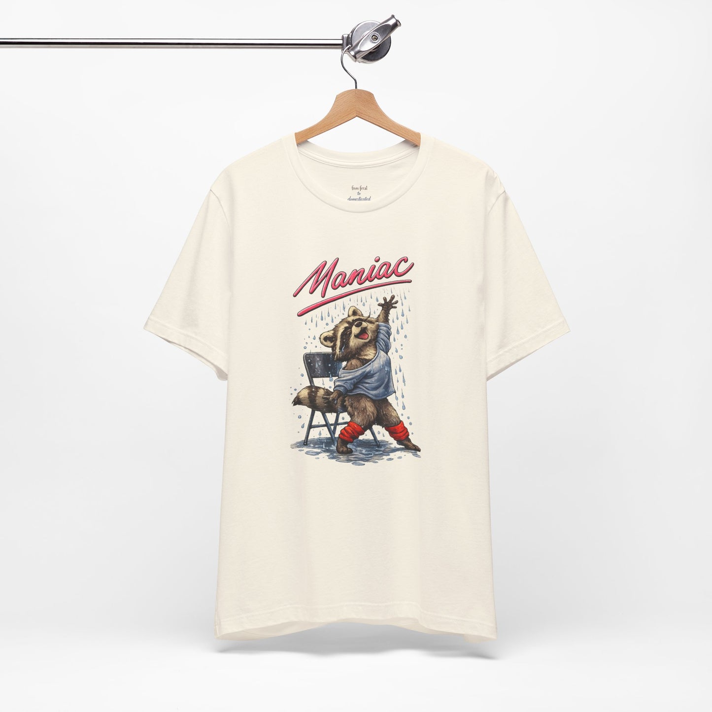 Maniac Raccoon T-shirt