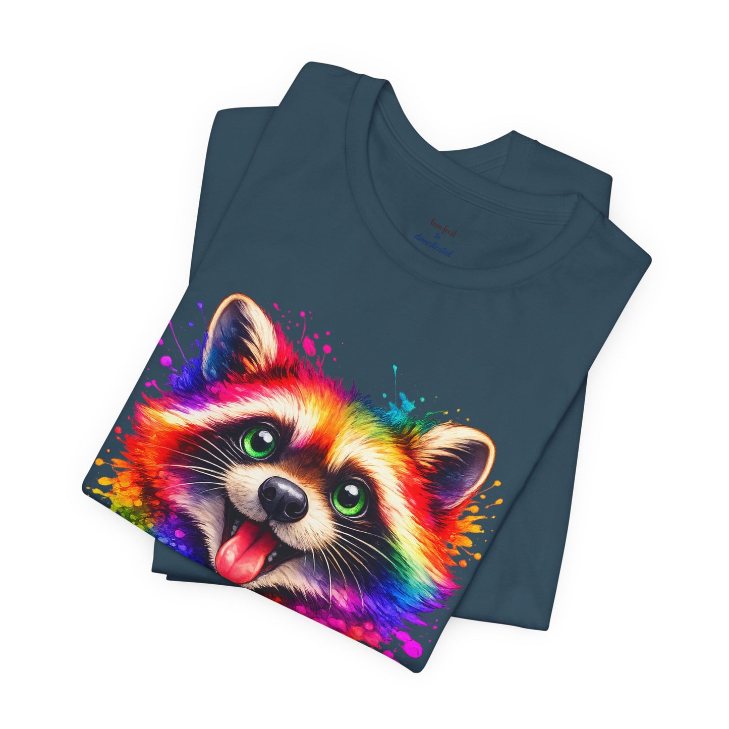 Watercolor Wildlife Raccoon T-Shirt