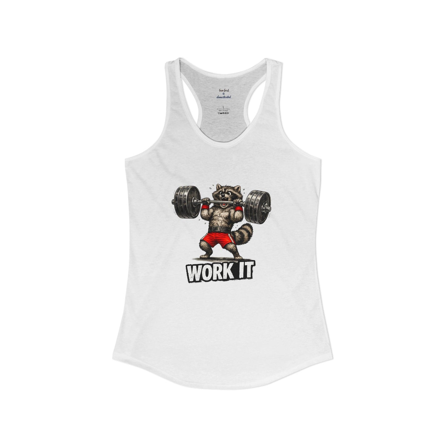 Work It Racerback Tank