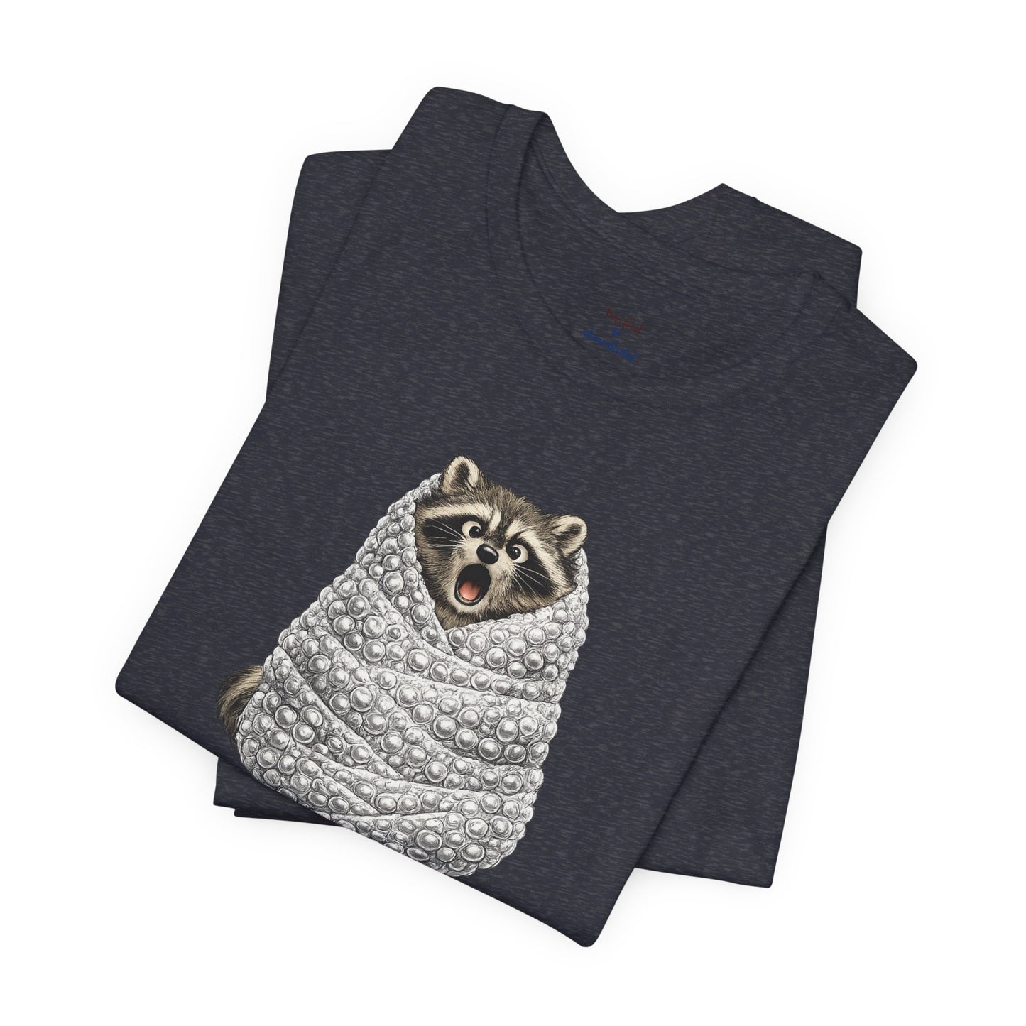 Bubble Wrapped Raccoon T-shirt
