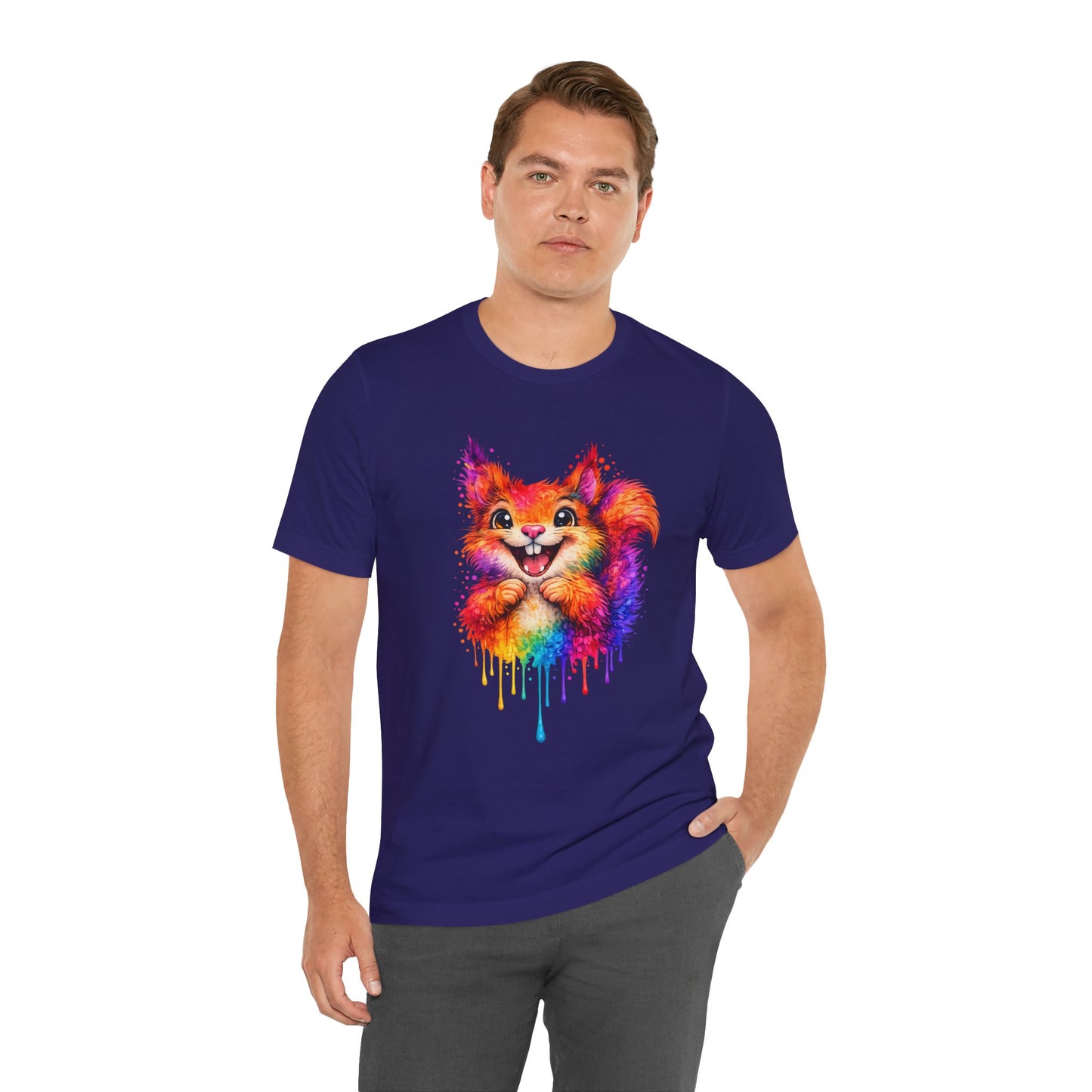 Watercolor Wildlife Squirrel T-Shirt