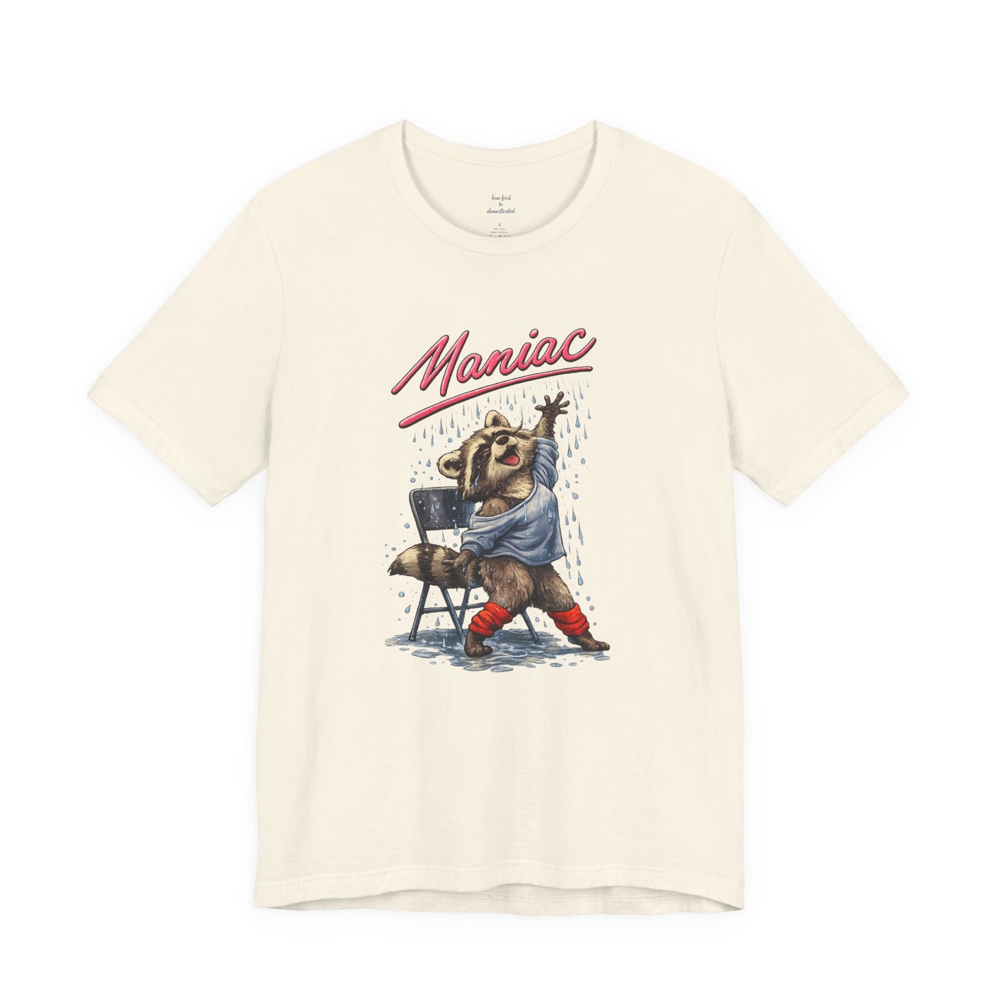 Maniac Raccoon T-shirt