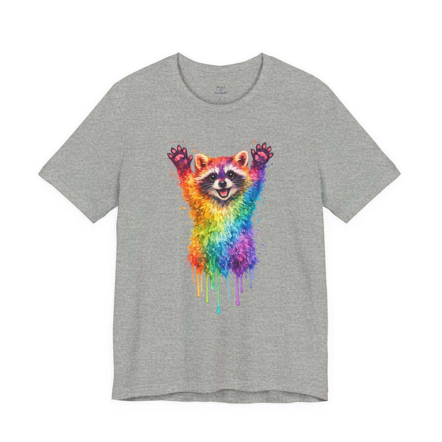 Watercolor Wildlife Raccoon T-Shirt