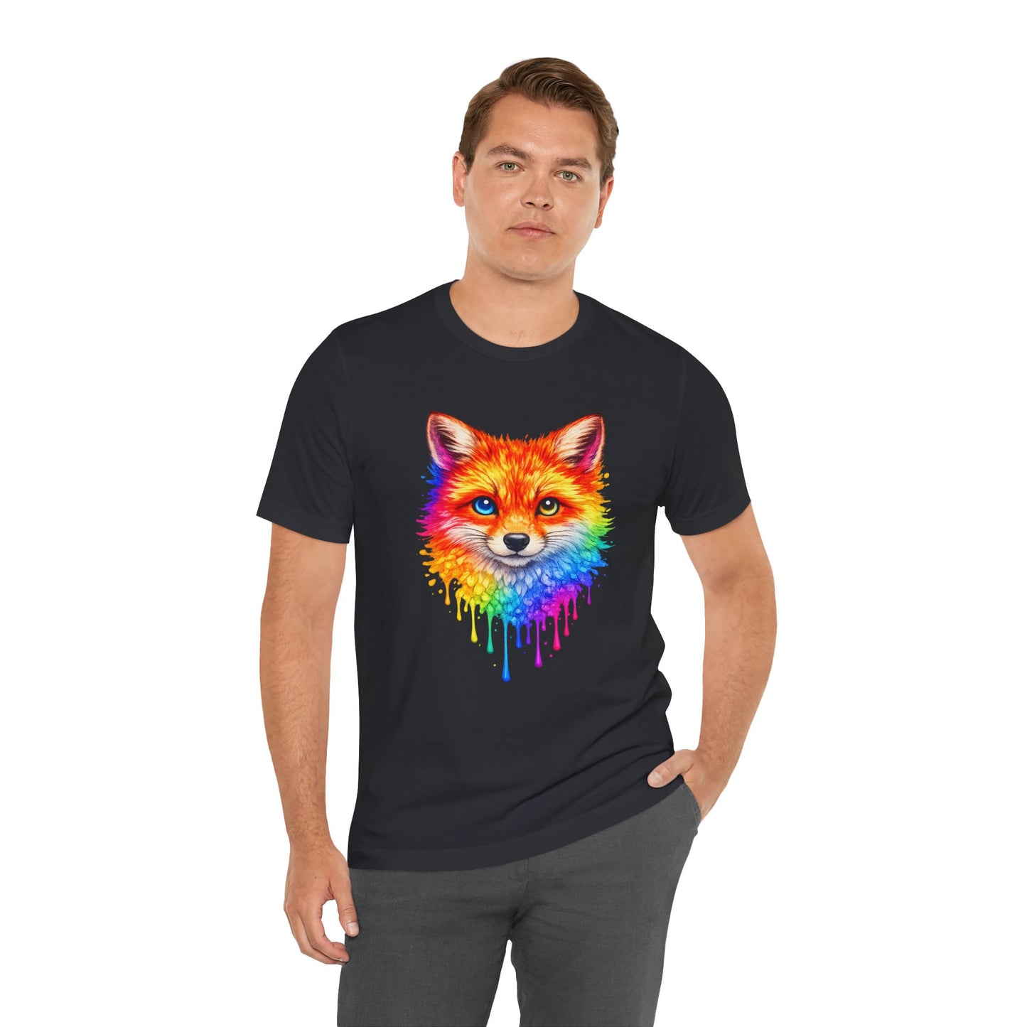 Watercolor Wildlife Fox T-Shirt