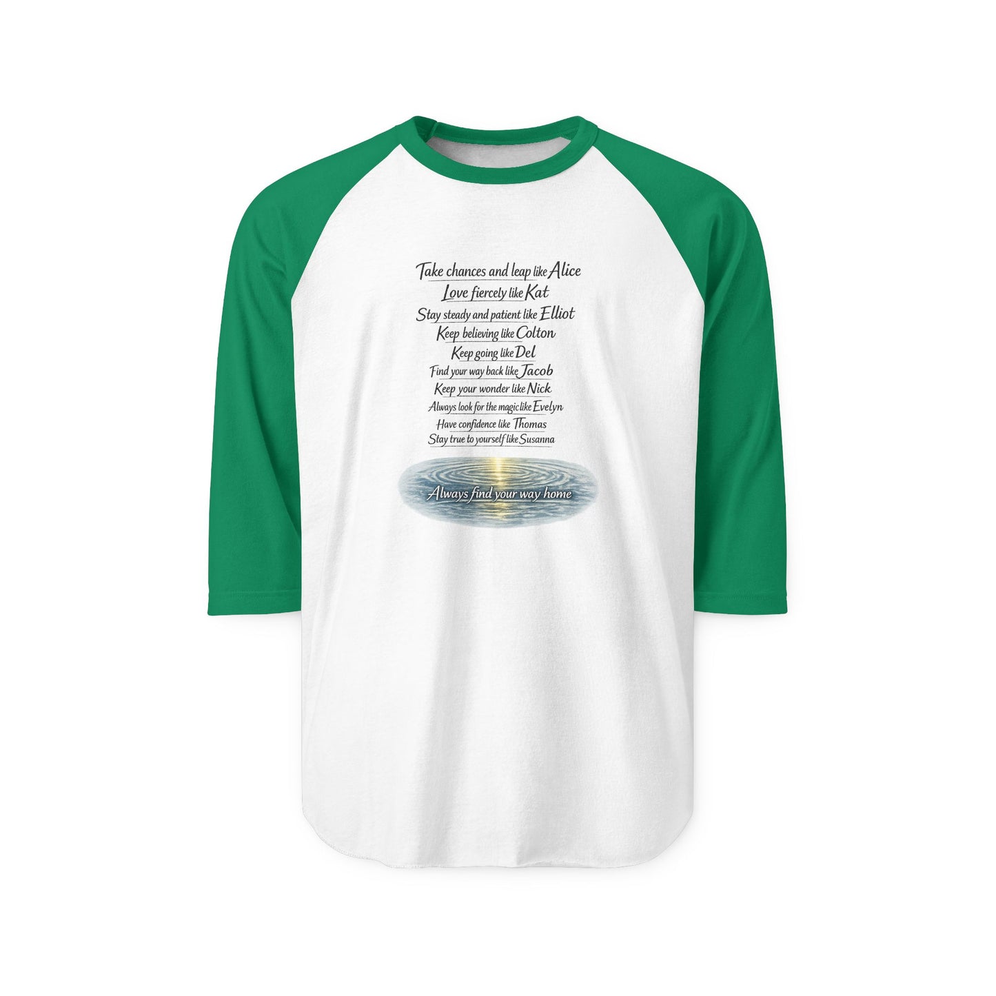 Find Your Way —  Raglan Shirt