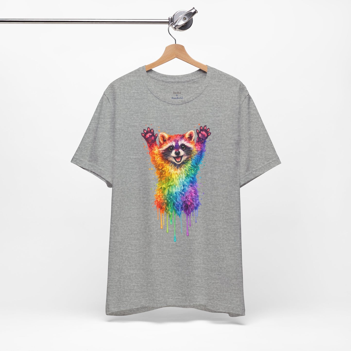 Watercolor Wildlife Raccoon T-Shirt