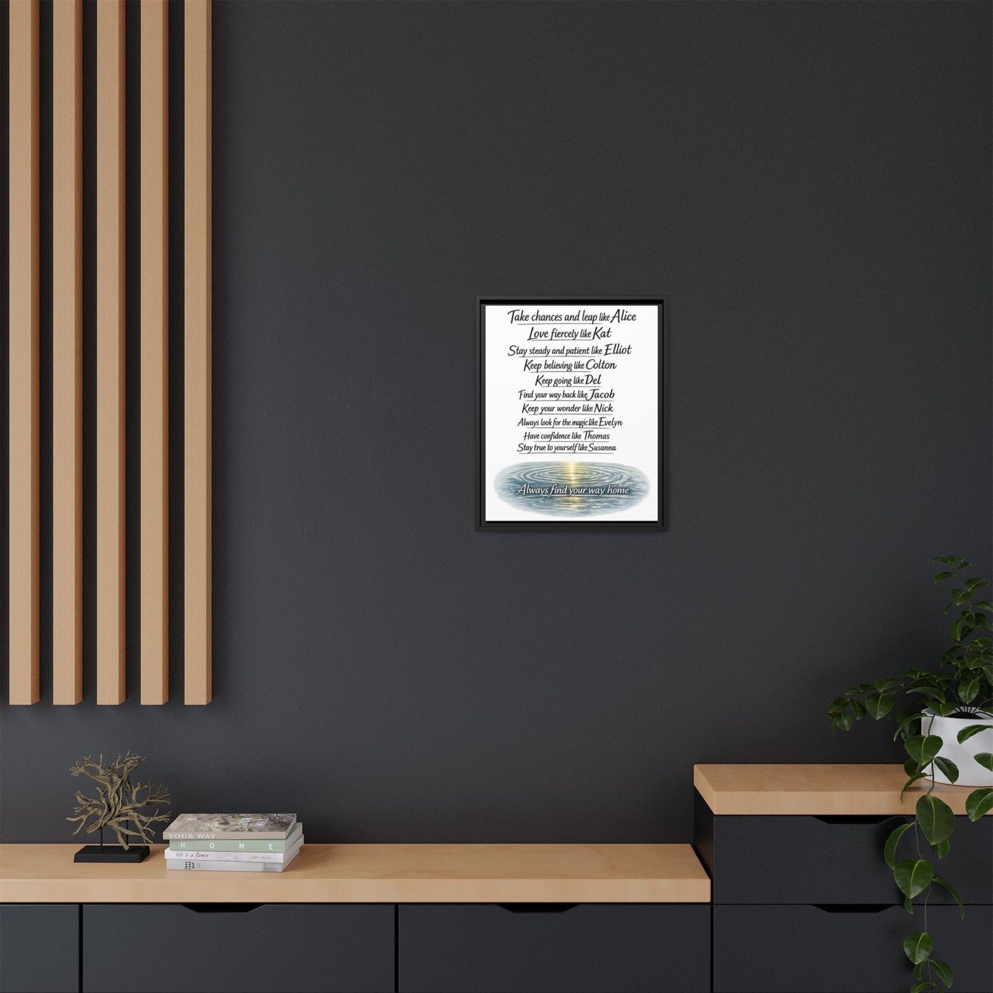 Find Your Way | Matte Canvas, Framed