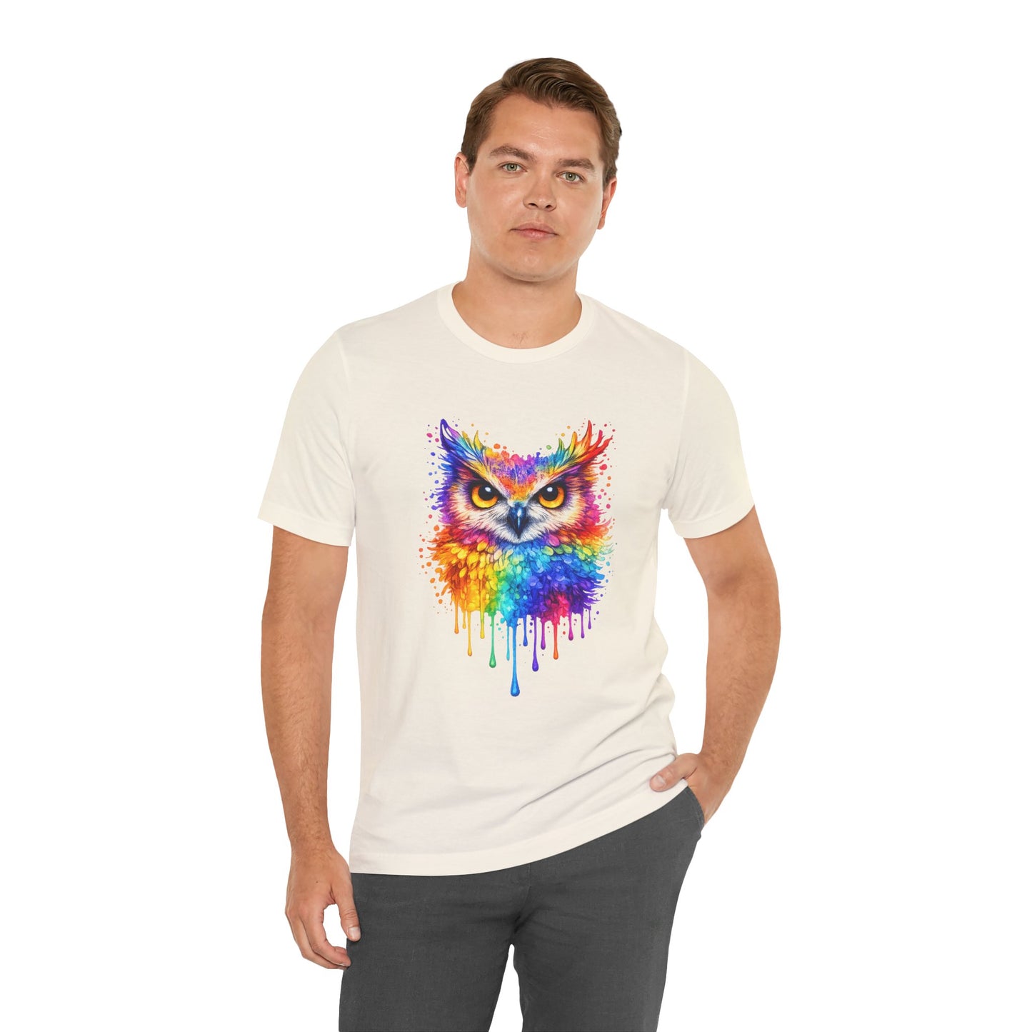 Watercolor Wildlife Owl T-Shirt