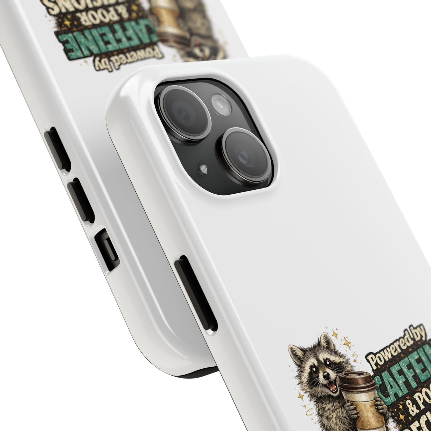 Poor Decisions Raccoon Phone Case — Tough & Cute Protective Phone Cover
