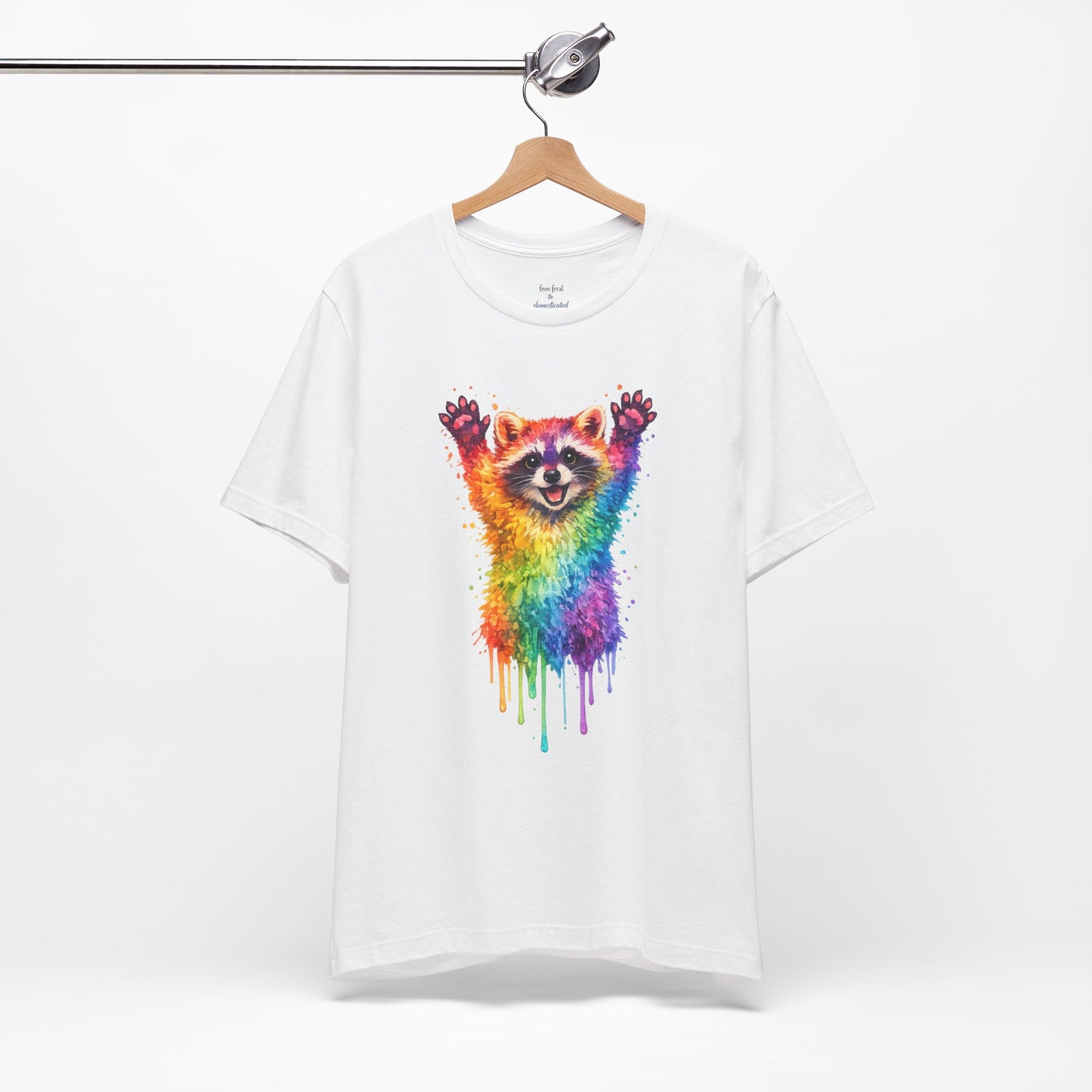 Watercolor Wildlife Raccoon T-Shirt