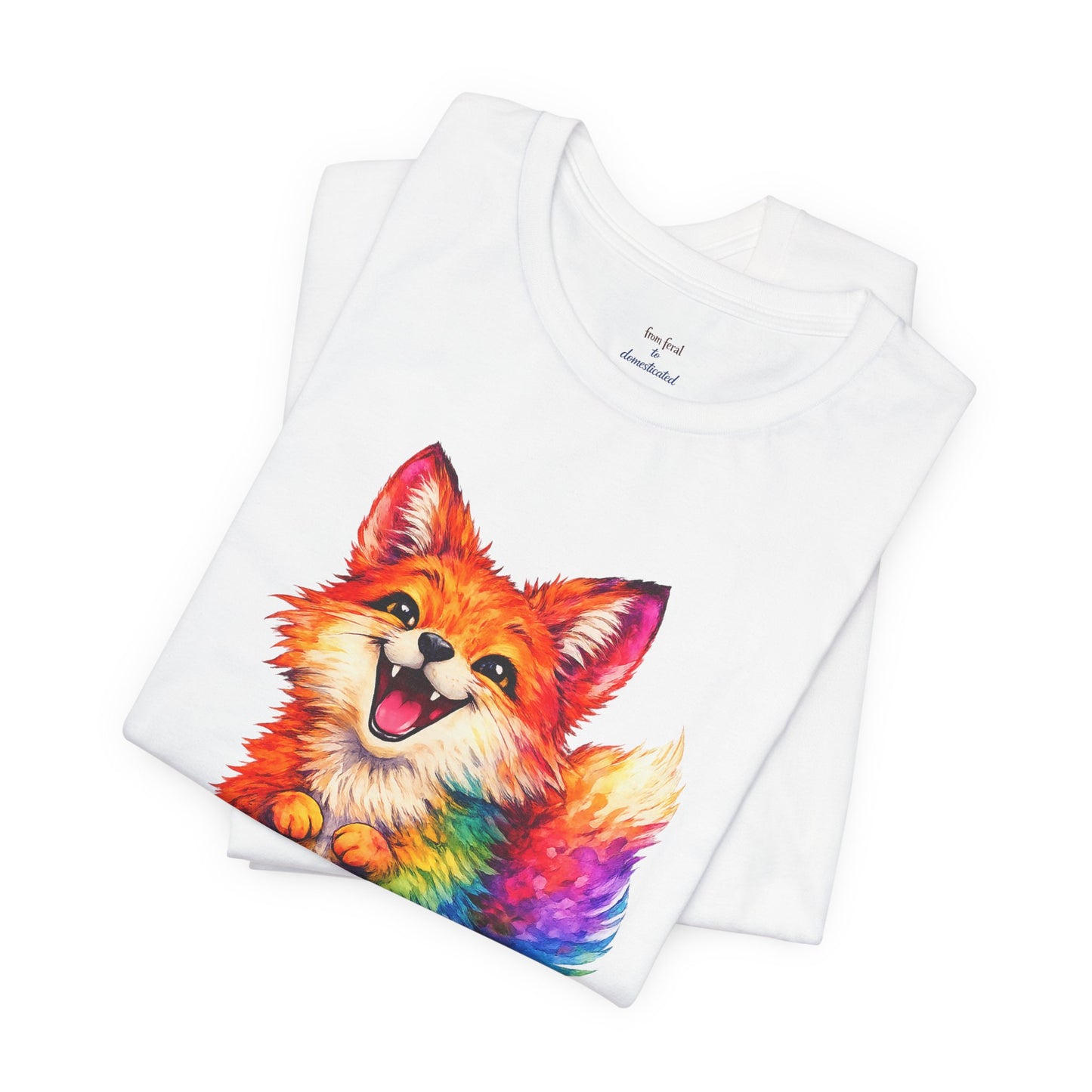 Watercolor Wildlife Fox T-Shirt