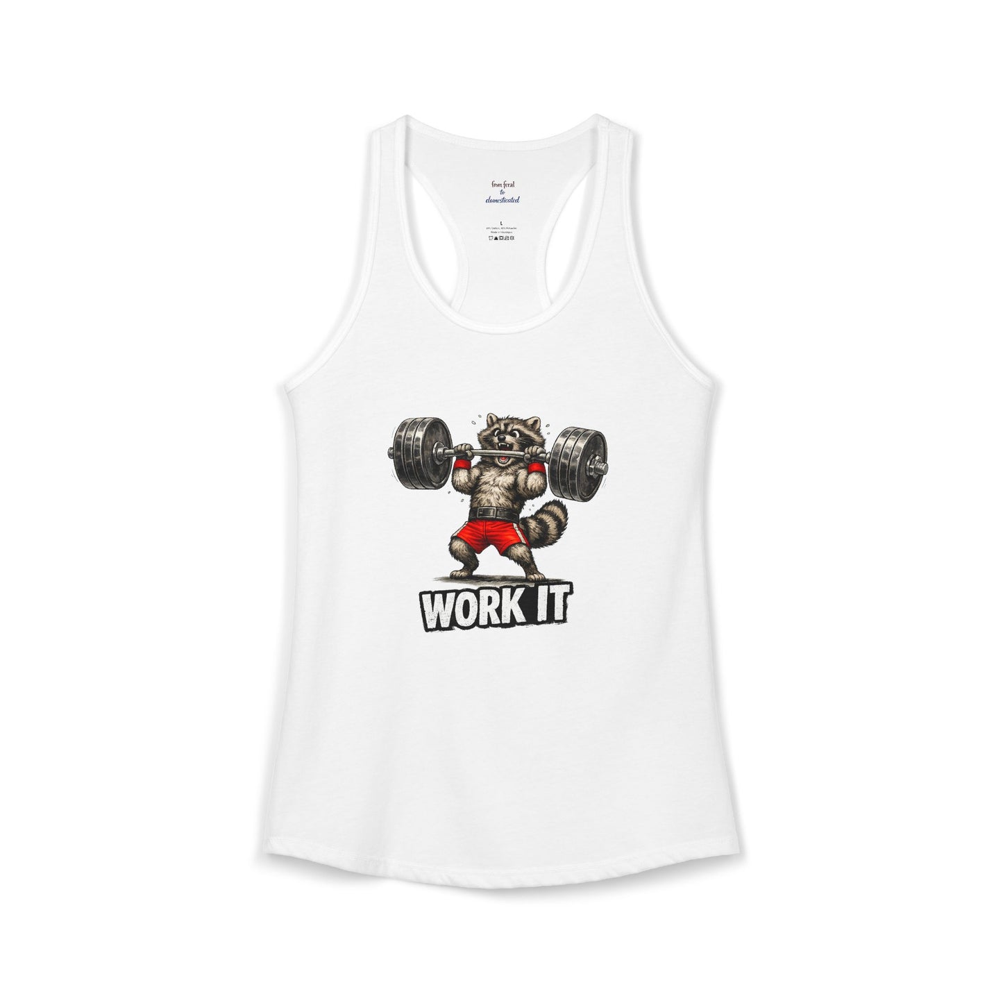 Work It Racerback Tank