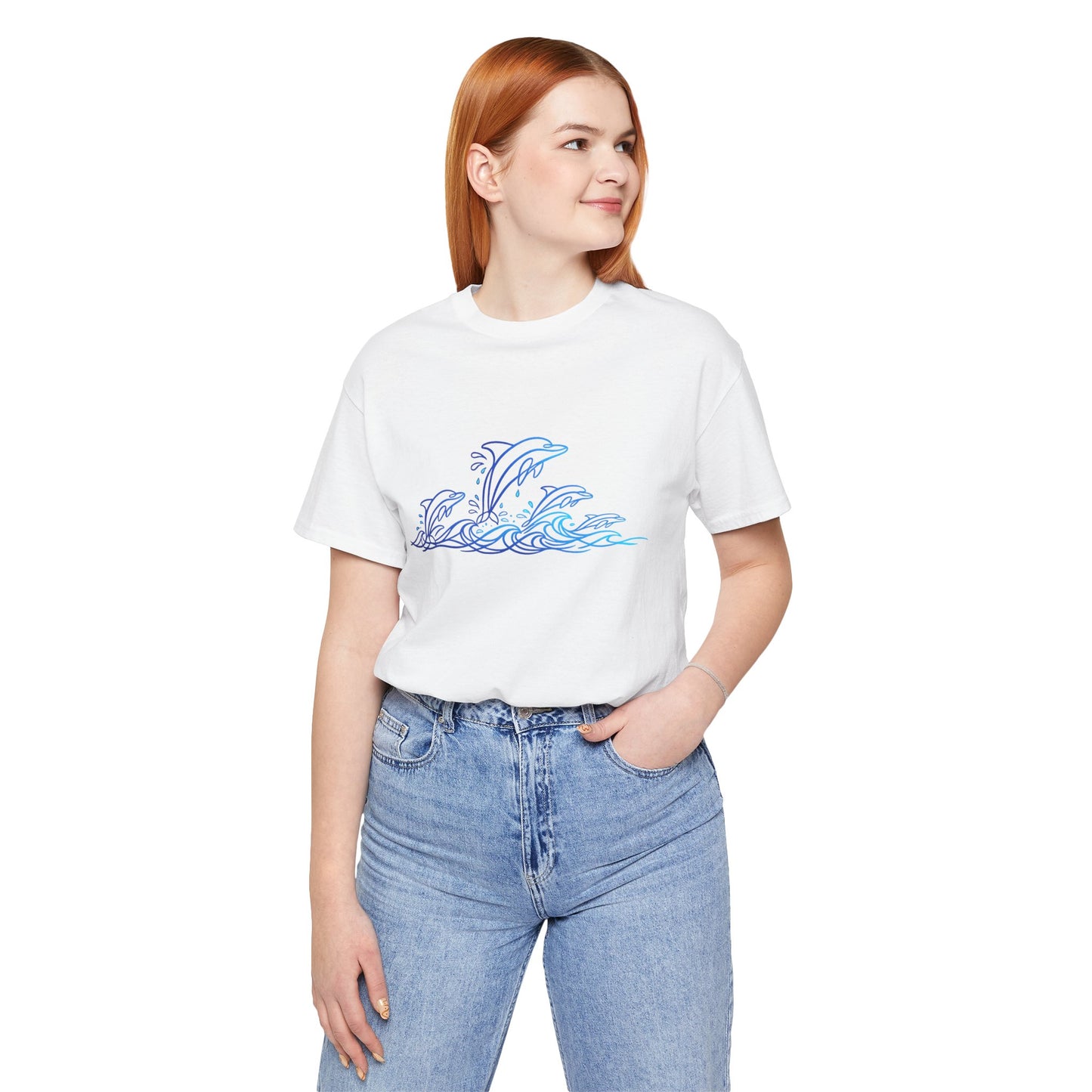 Dolphin Pod Wild Lines T-Shirt
