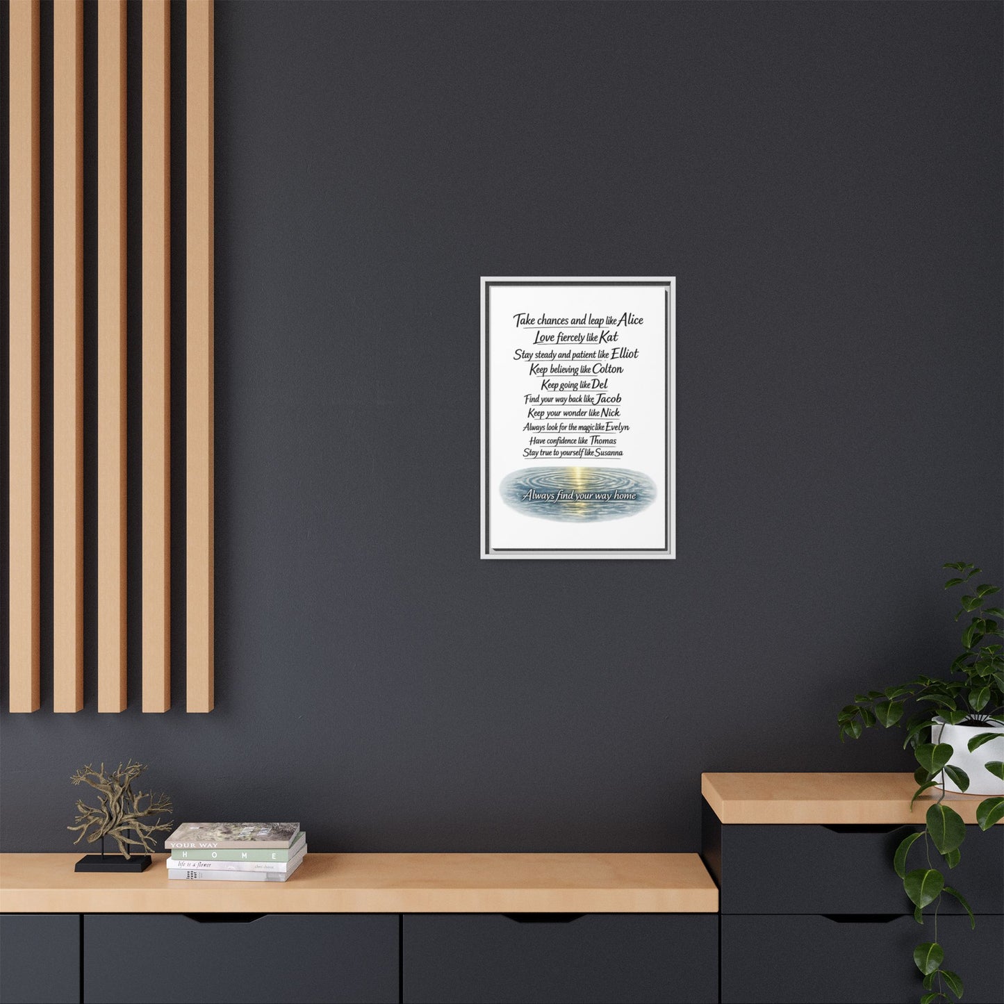 Find Your Way | Matte Canvas, Framed