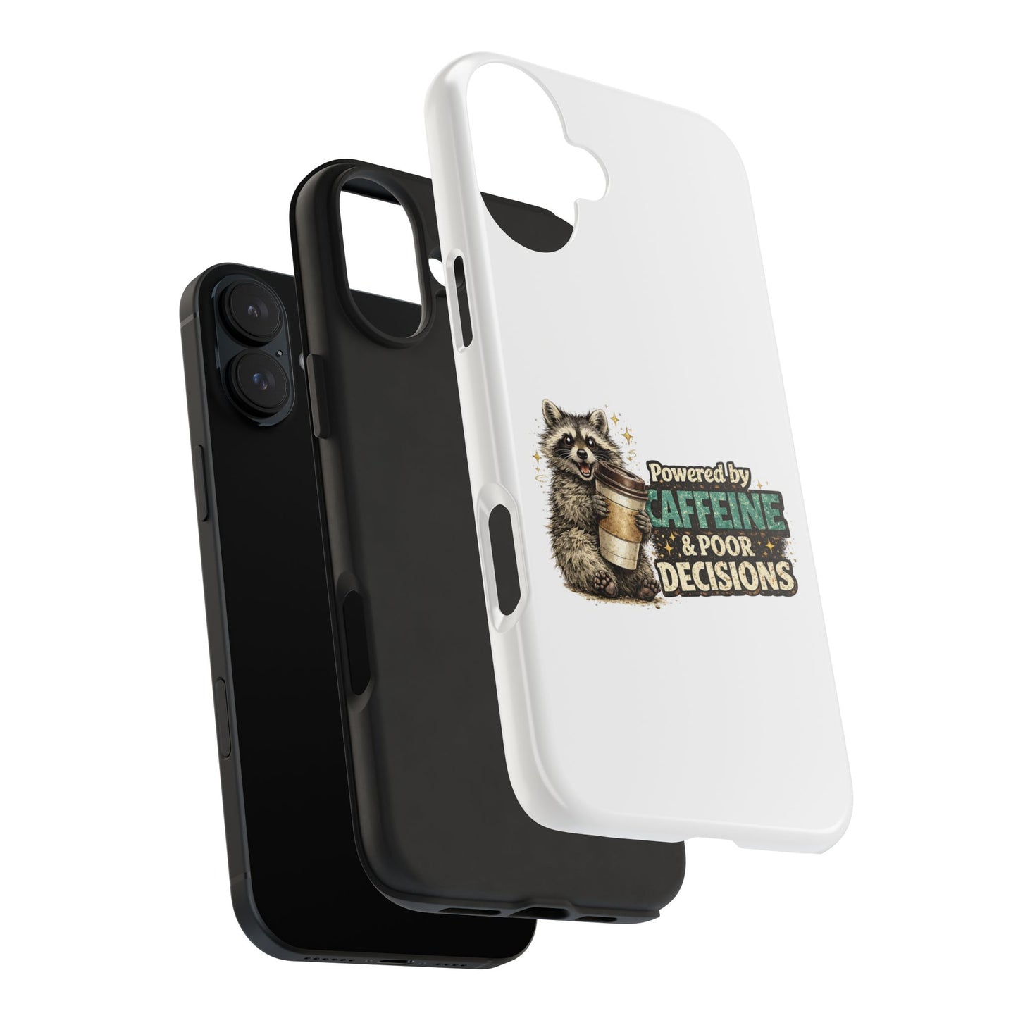Poor Decisions Raccoon Phone Case — Tough & Cute Protective Phone Cover