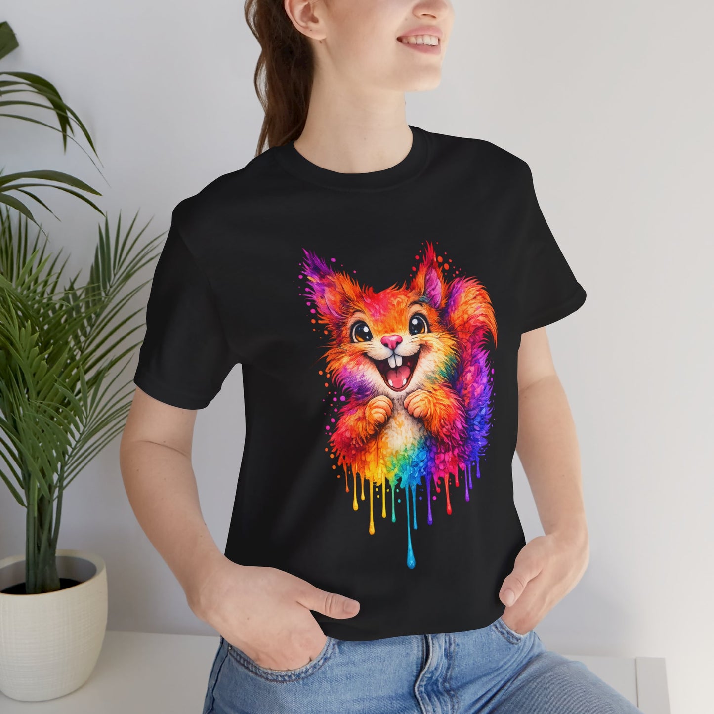 Watercolor Wildlife Squirrel T-Shirt