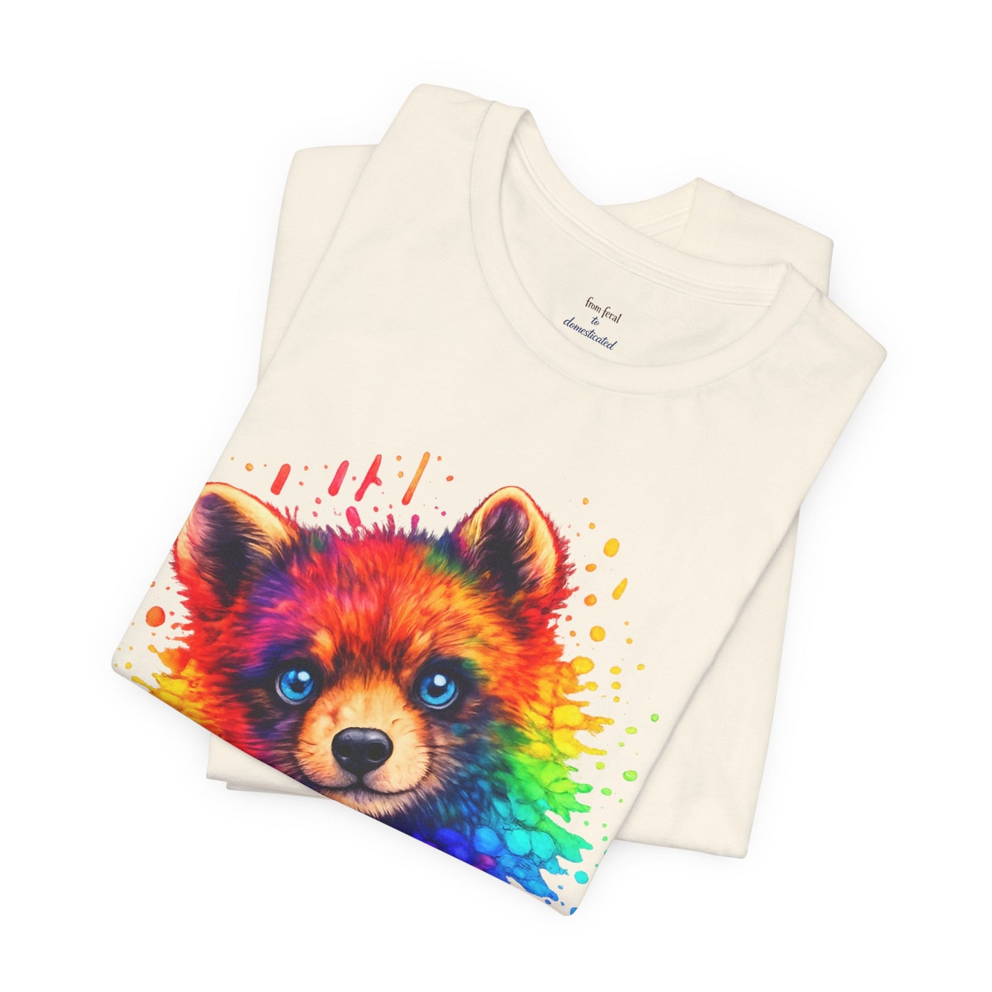 Watercolor Wildlife Bear Cub T-Shirt