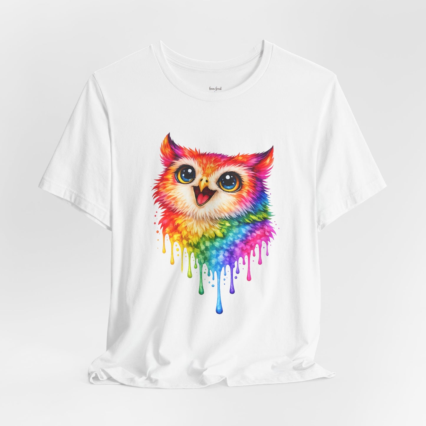 Watercolor Wildlife Owl T-Shirt