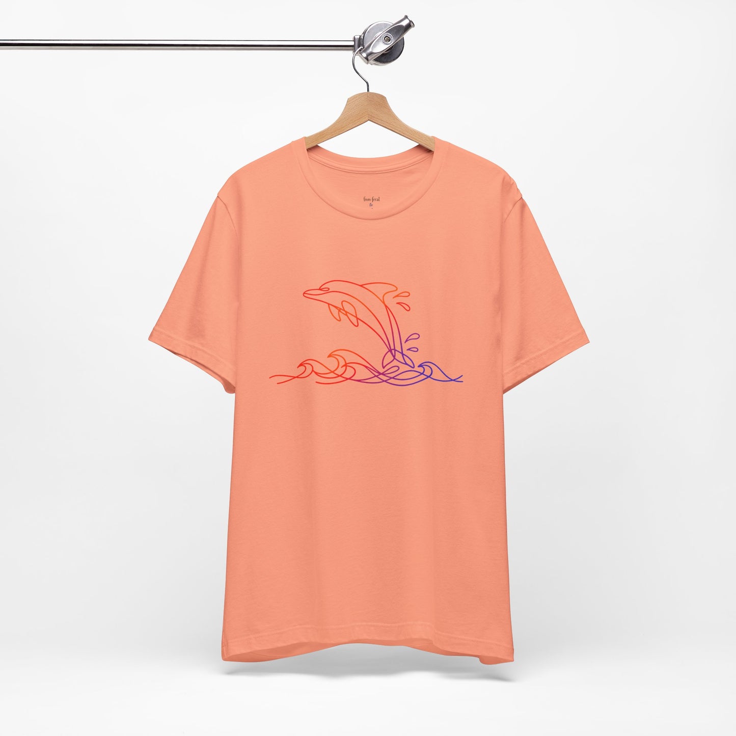 Dolphin Wild Lines T-Shirt