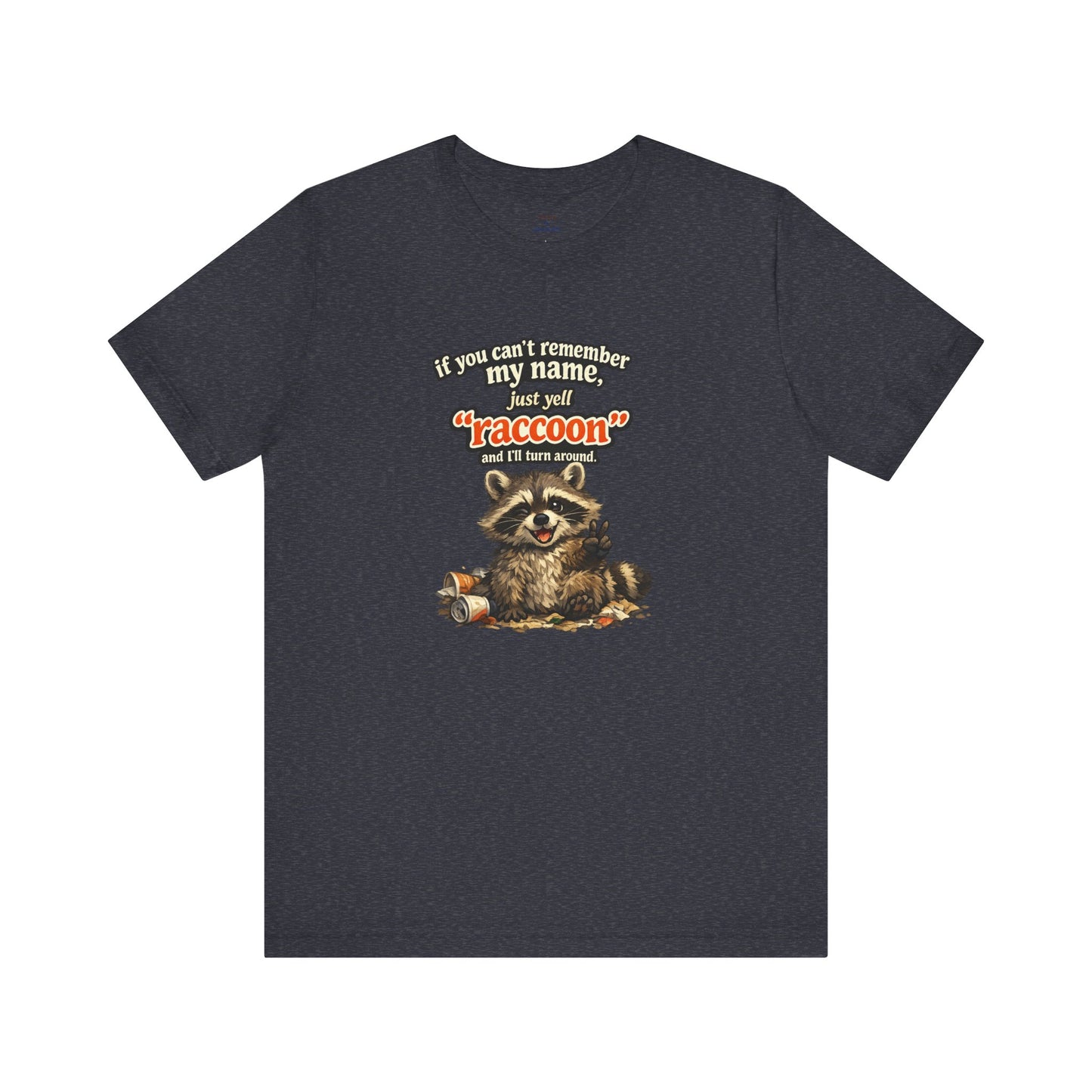 Yell Raccoon T-shirt