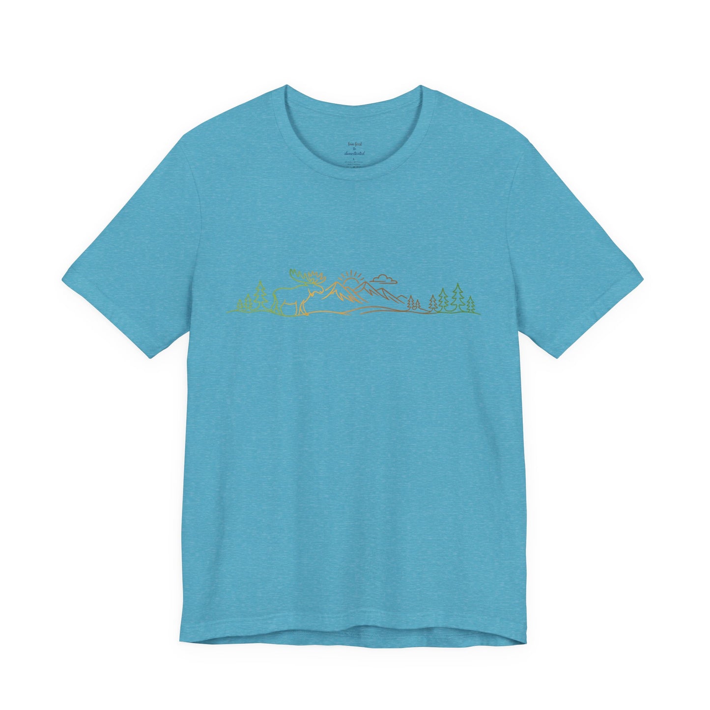 Moose Mountain Scene | Hiking Tee