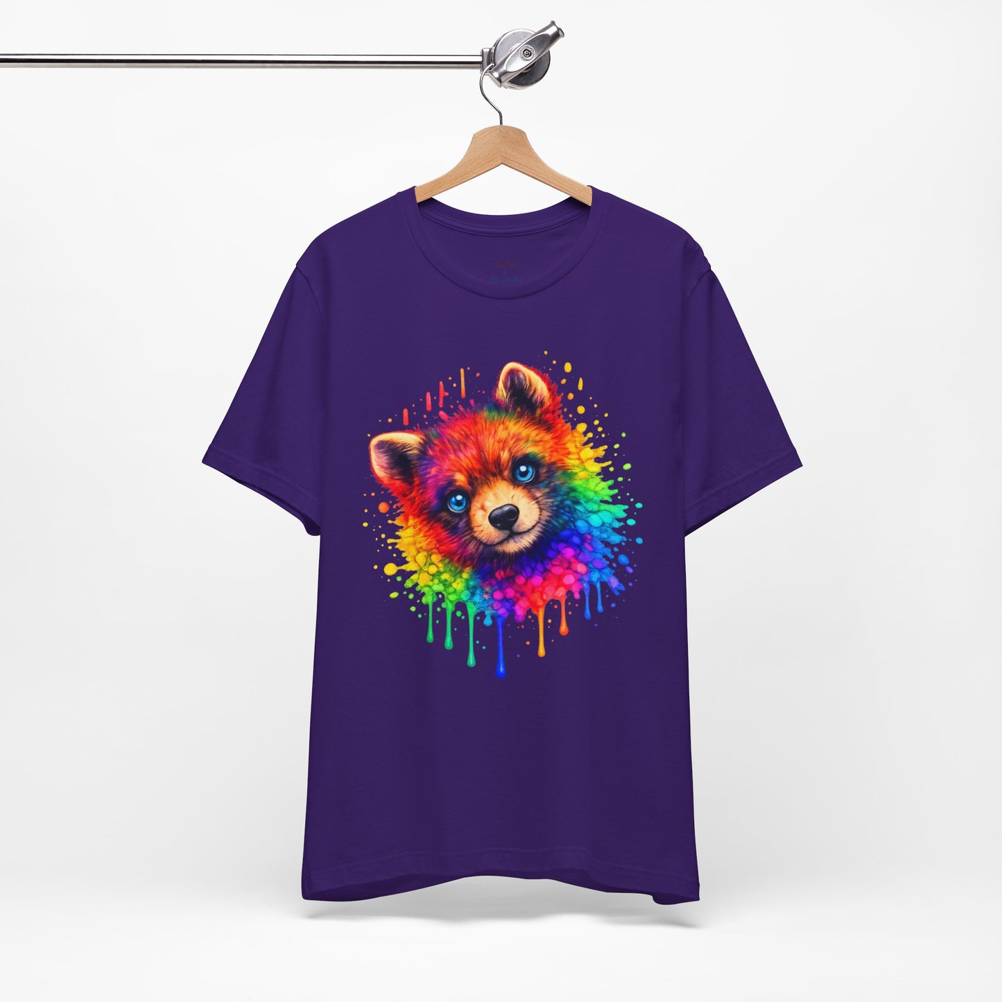 Watercolor Wildlife Bear Cub T-Shirt