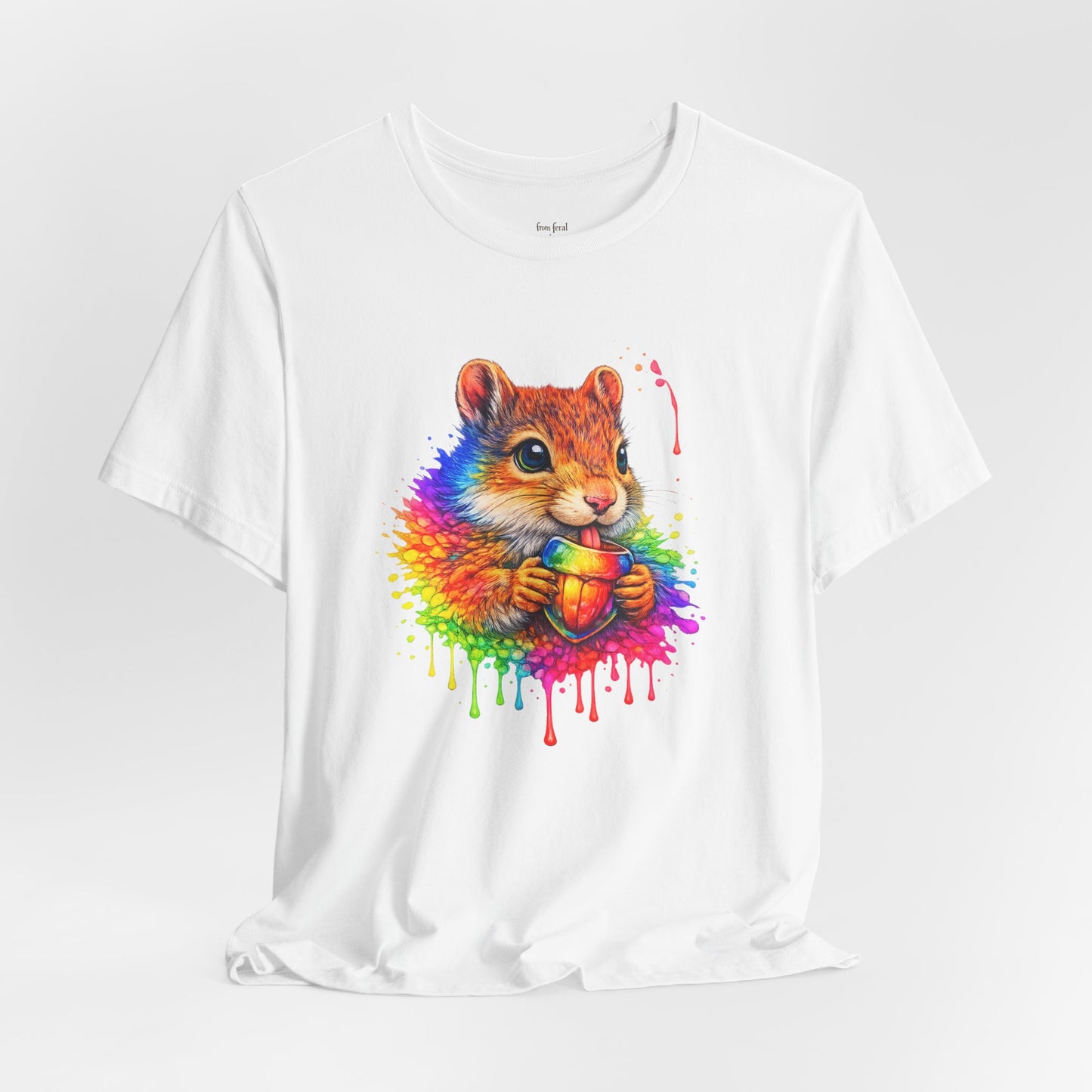 Watercolor Wildlife Squirrel T-Shirt