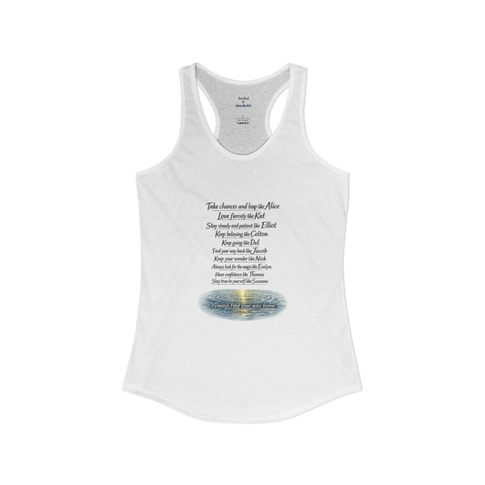 Find Your Way — Women's Racerback Tank