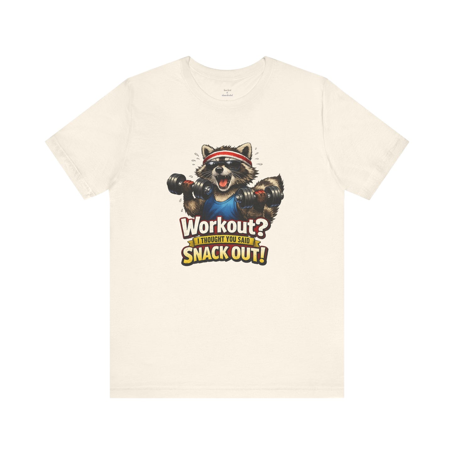 Snack Out Raccoon T-shirt
