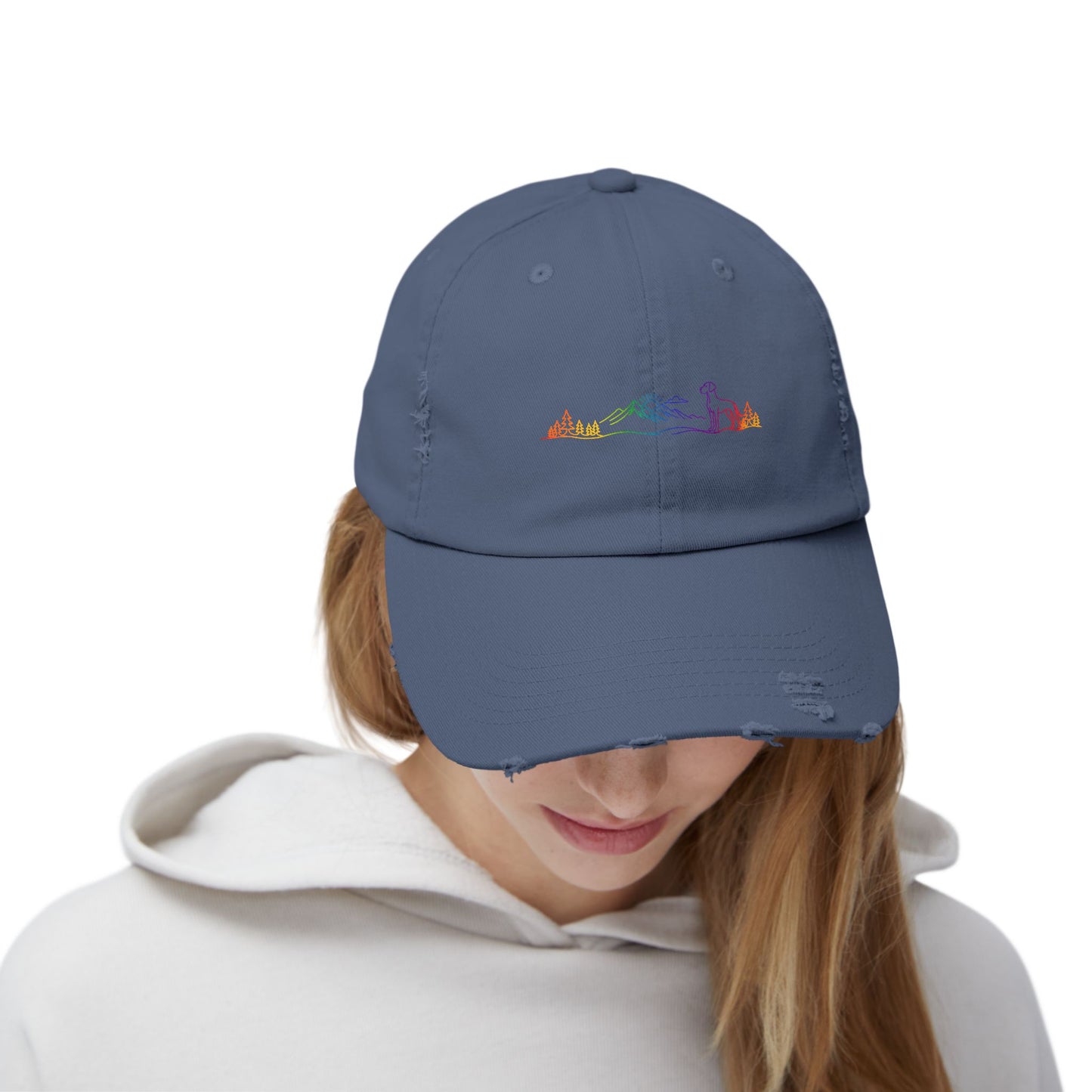 Great Dane, natural eared | Distressed Cap