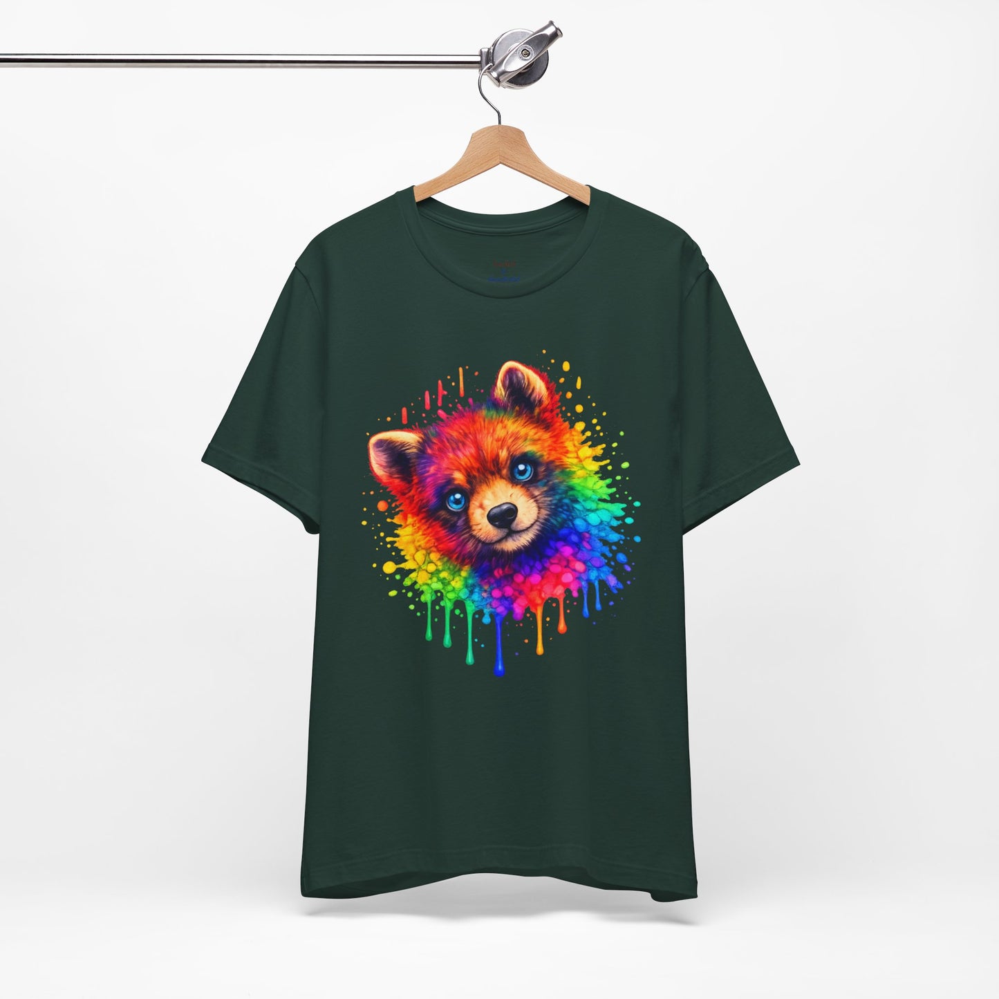 Watercolor Wildlife Bear Cub T-Shirt