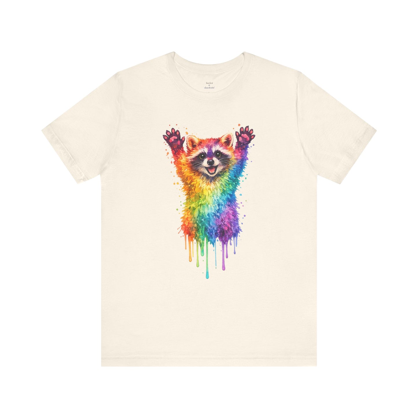 Watercolor Wildlife Raccoon T-Shirt