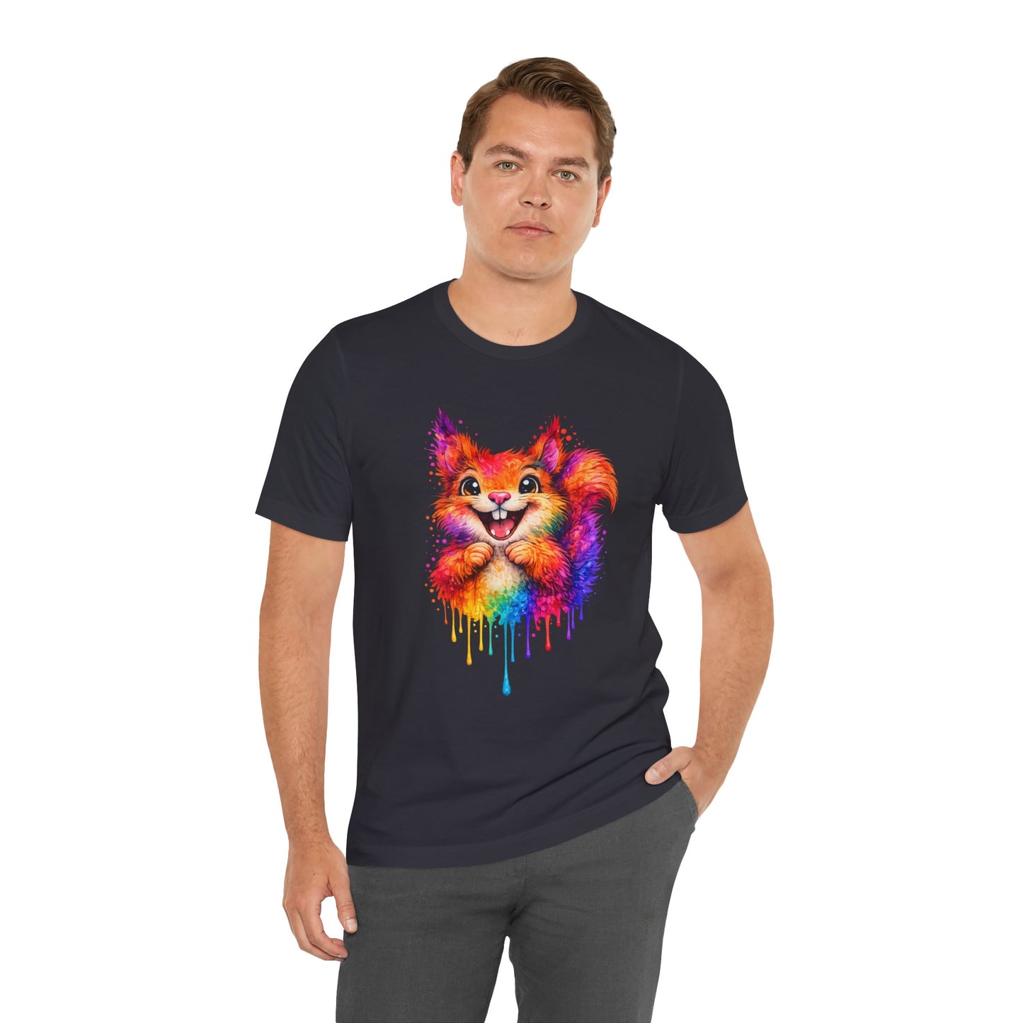 Watercolor Wildlife Squirrel T-Shirt