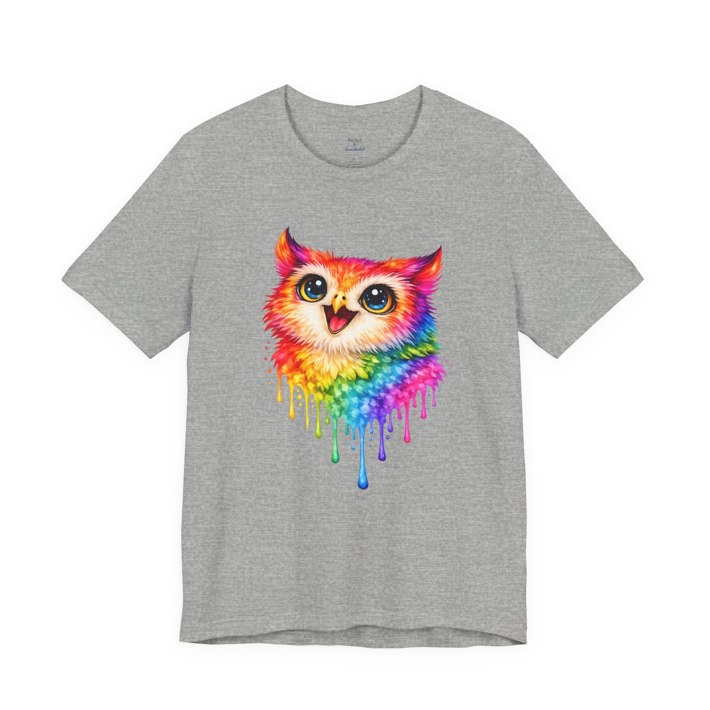 Watercolor Wildlife Owl T-Shirt