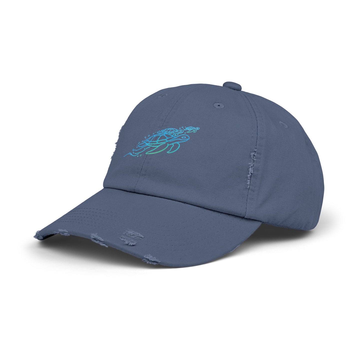 Swimming Sea Turtles | Distressed Cap