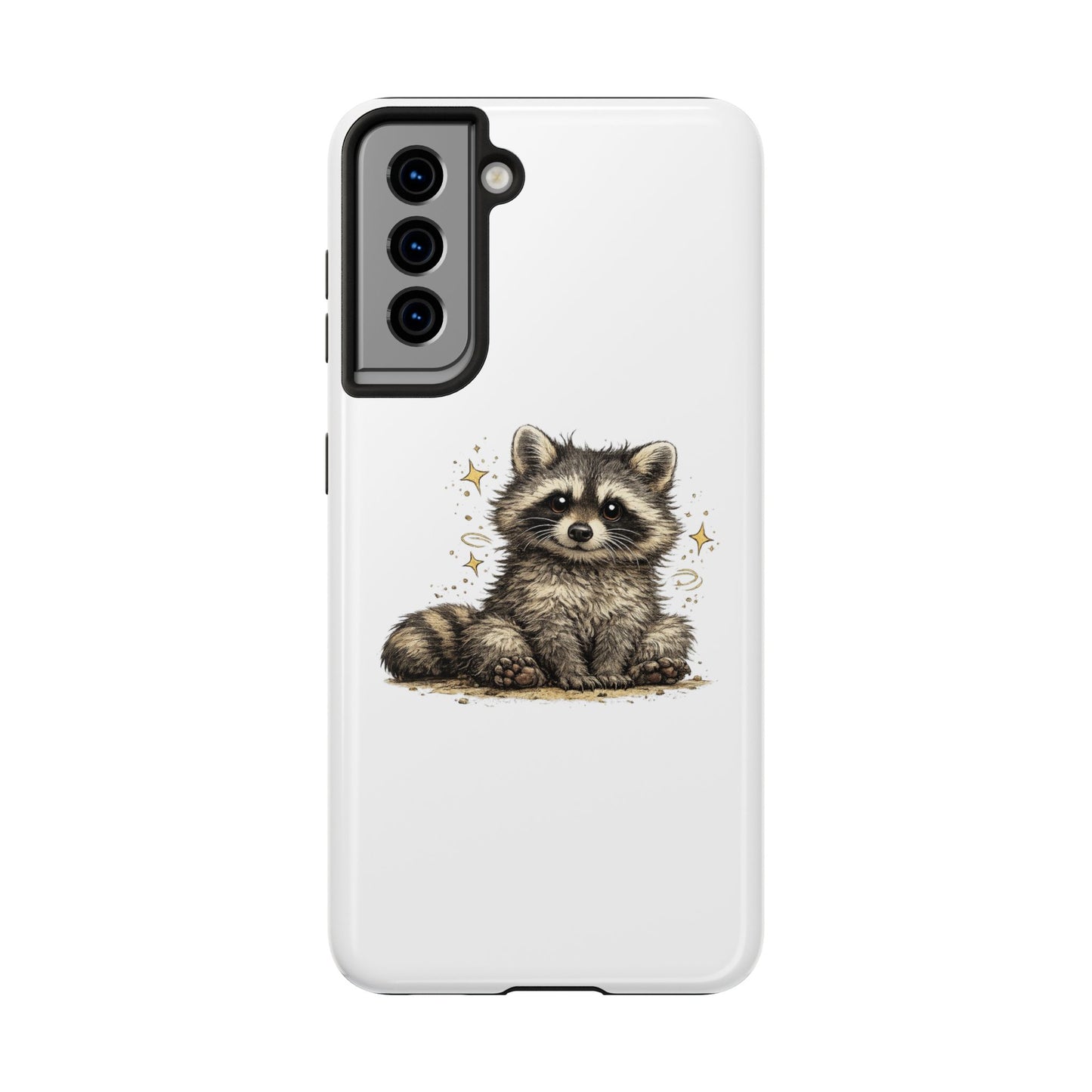 Sweet & Savage Raccoon Phone Case — Tough & Cute Protective Phone Cover