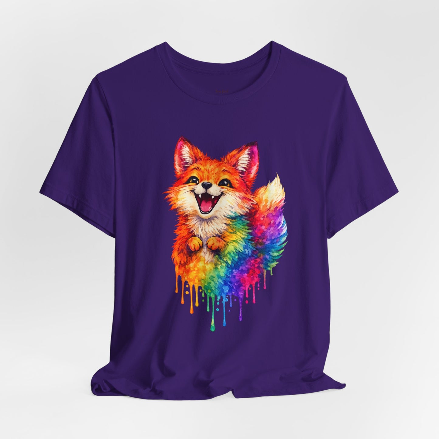 Watercolor Wildlife Fox T-Shirt