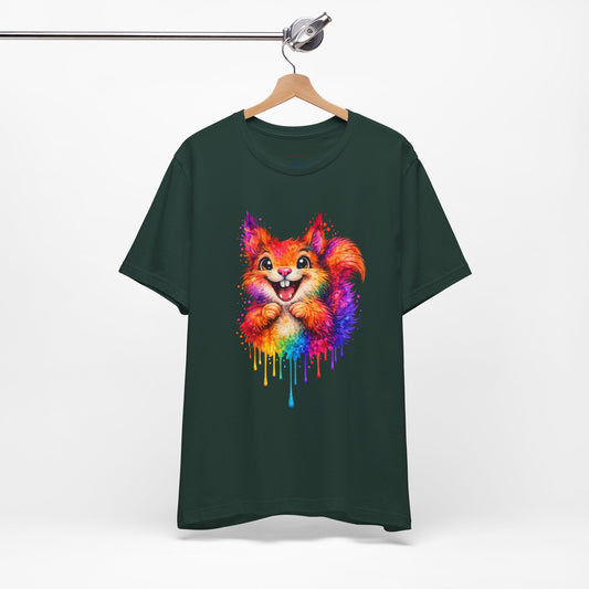 Watercolor Wildlife Squirrel T-Shirt