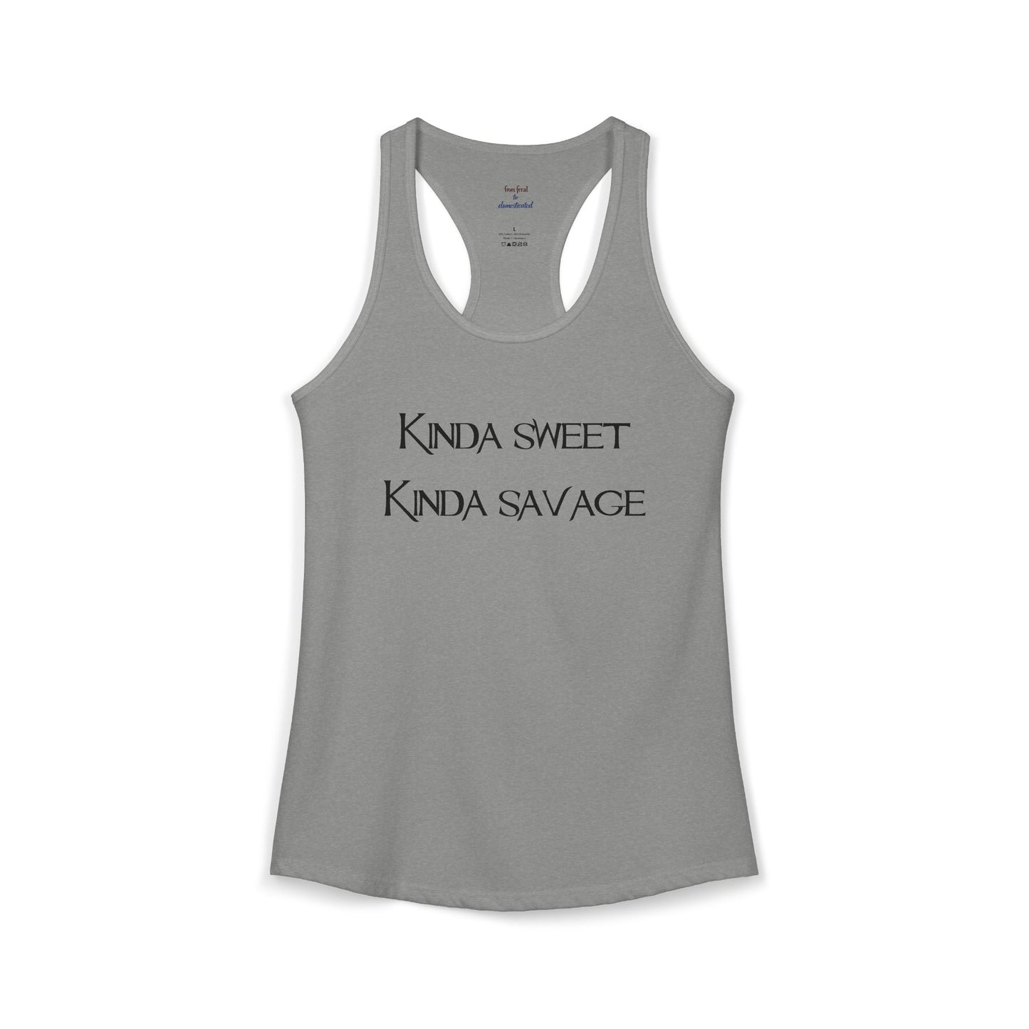 Kinda Both Racerback Tank
