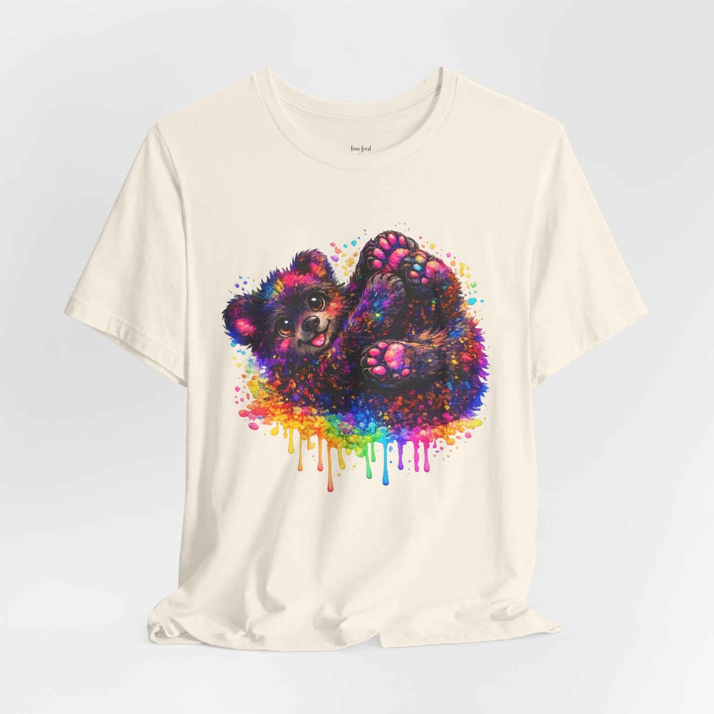 Watercolor Wildlife Bear Cub T-Shirt