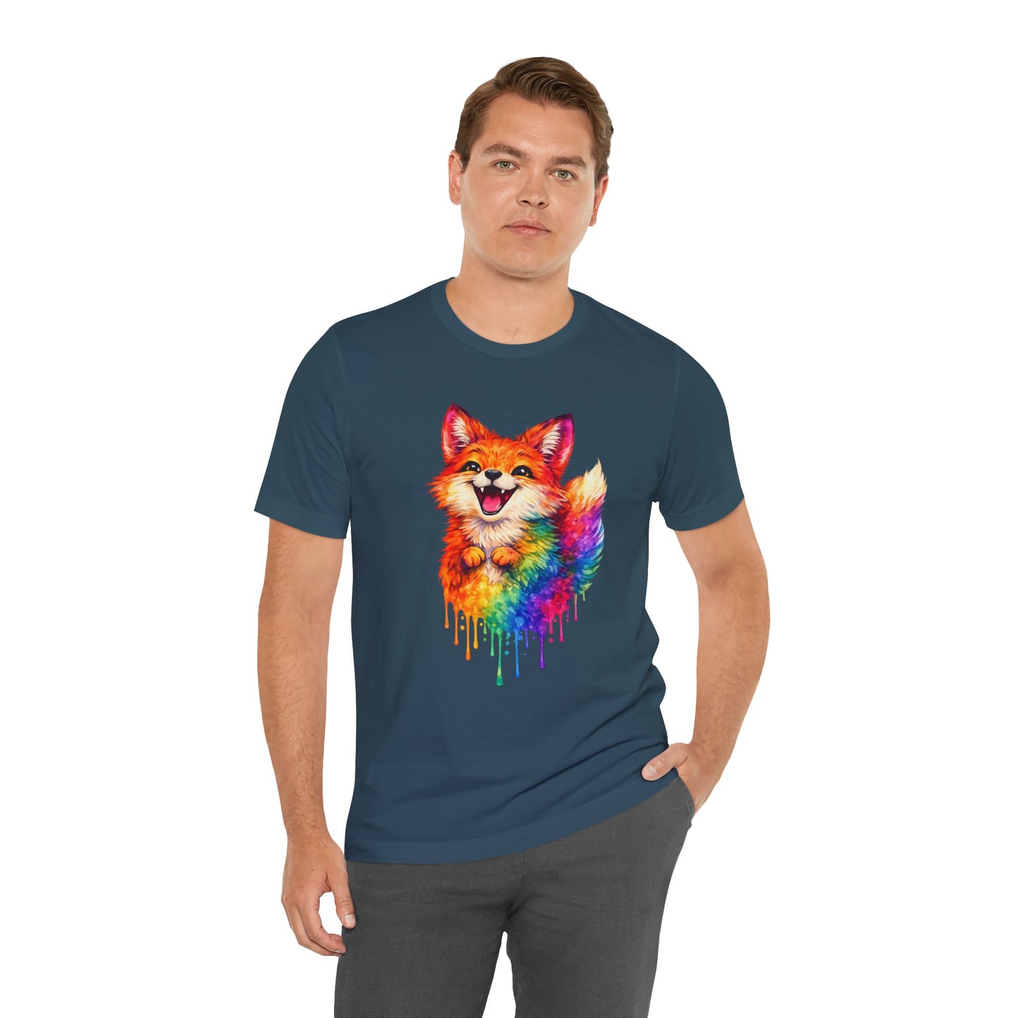 Watercolor Wildlife Fox T-Shirt