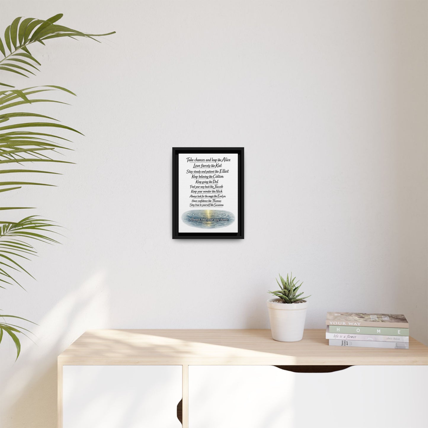 Find Your Way | Matte Canvas, Framed